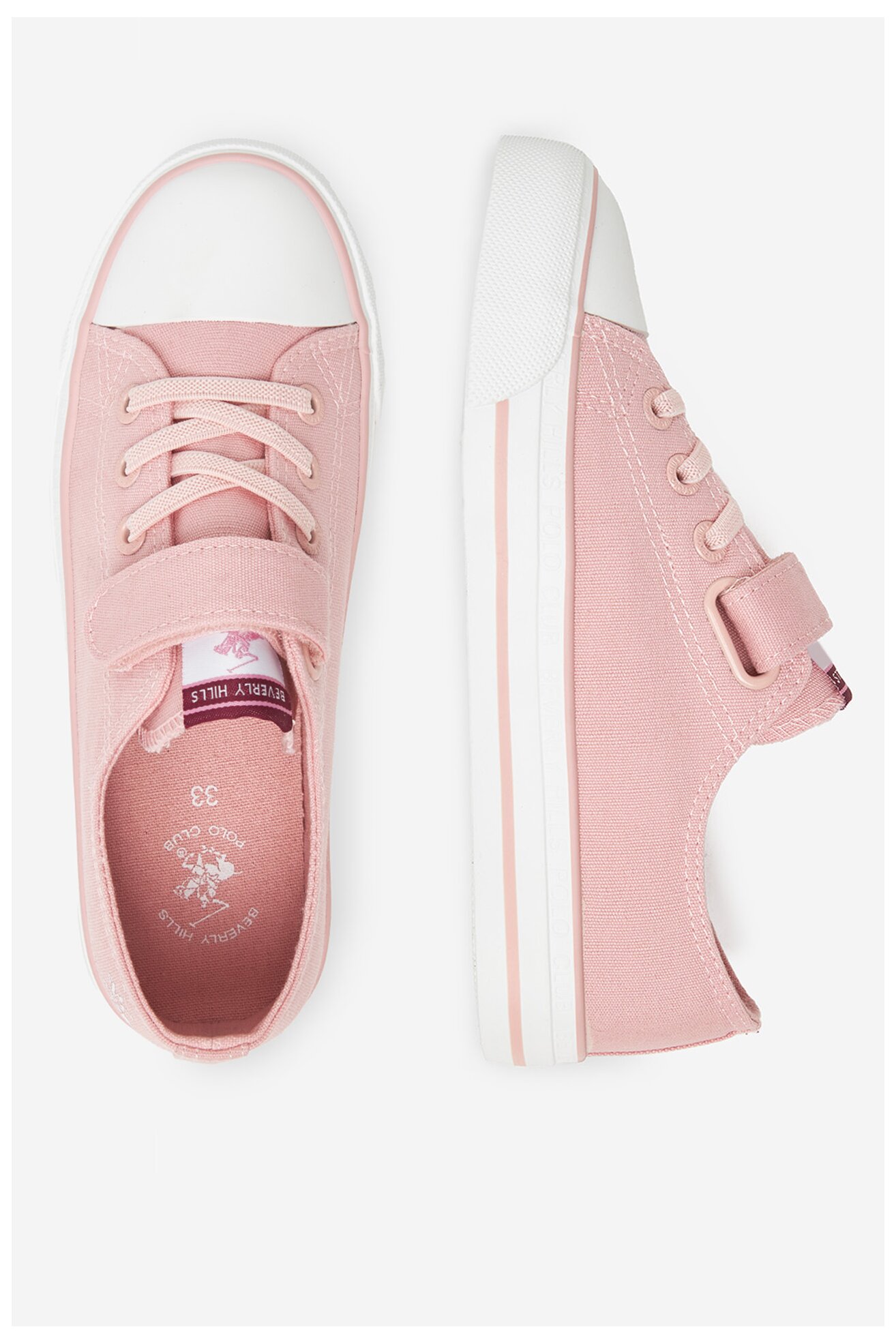 Trampki Beverly Hills Polo Club CEO-CSS20377-72(DZ) Różowy jasny