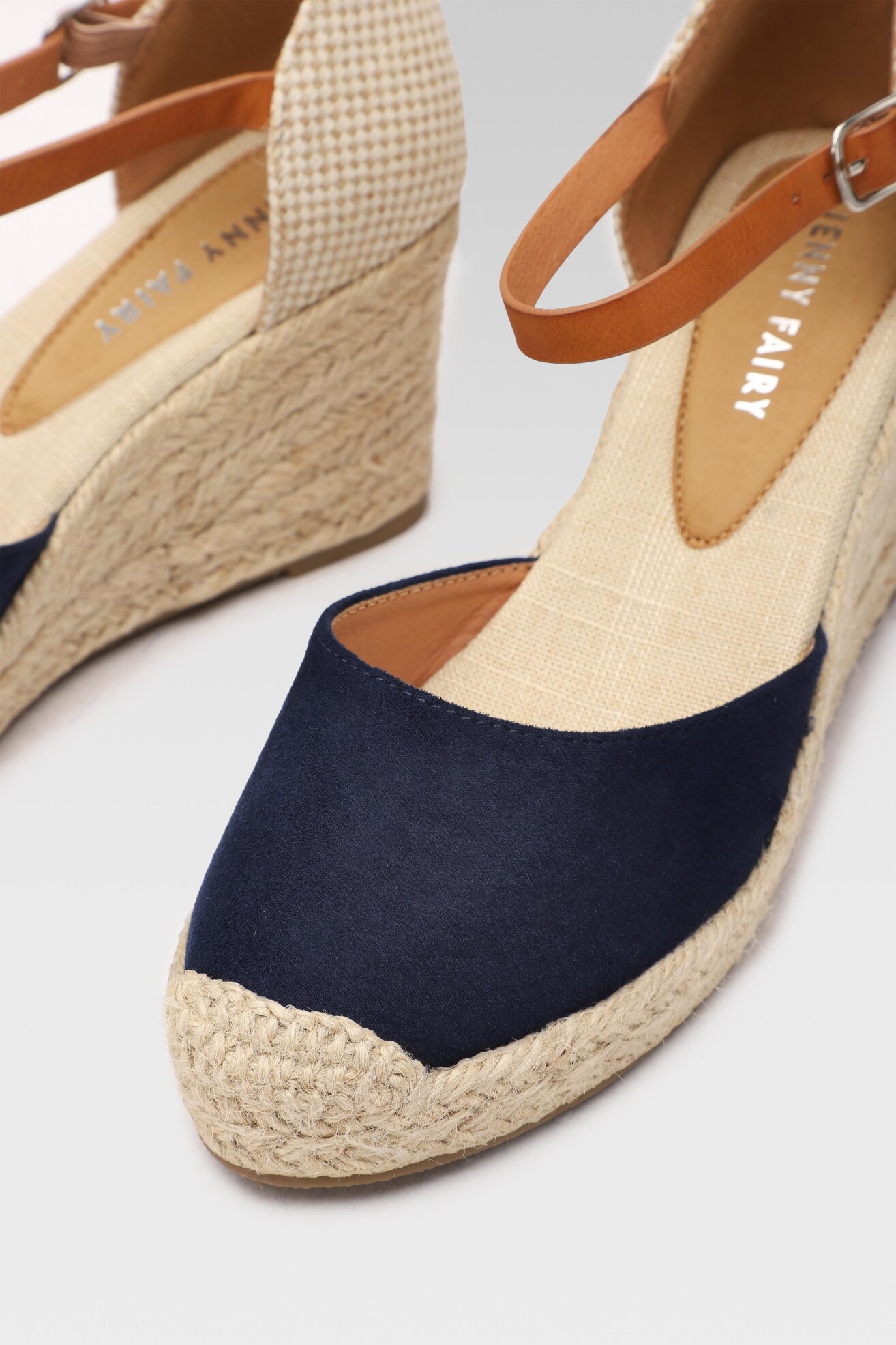 Espadryle Jenny Fairy WS270901-08 Granatowy