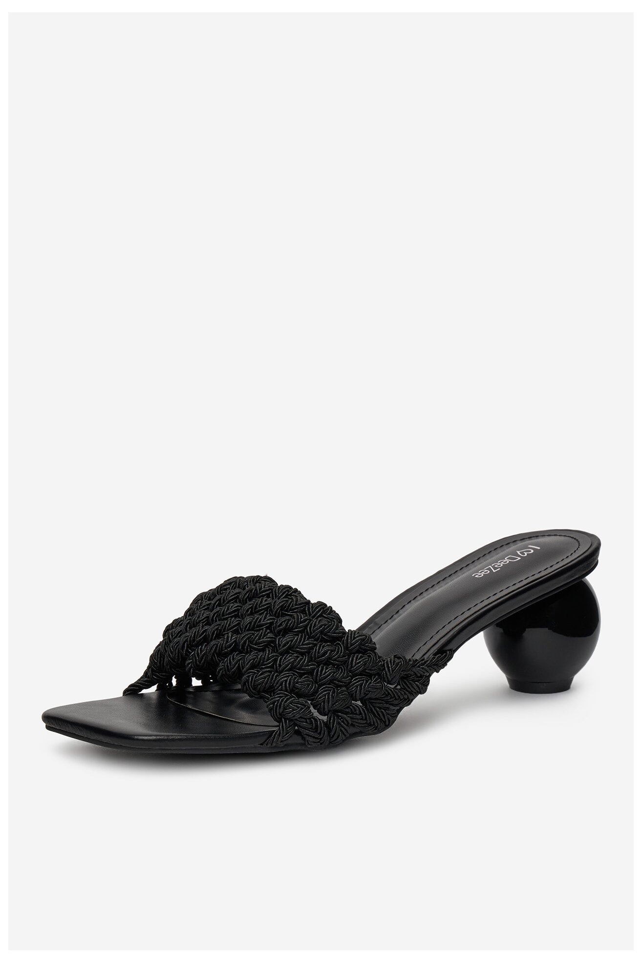 Klapki DeeZee LB1299 Czarny