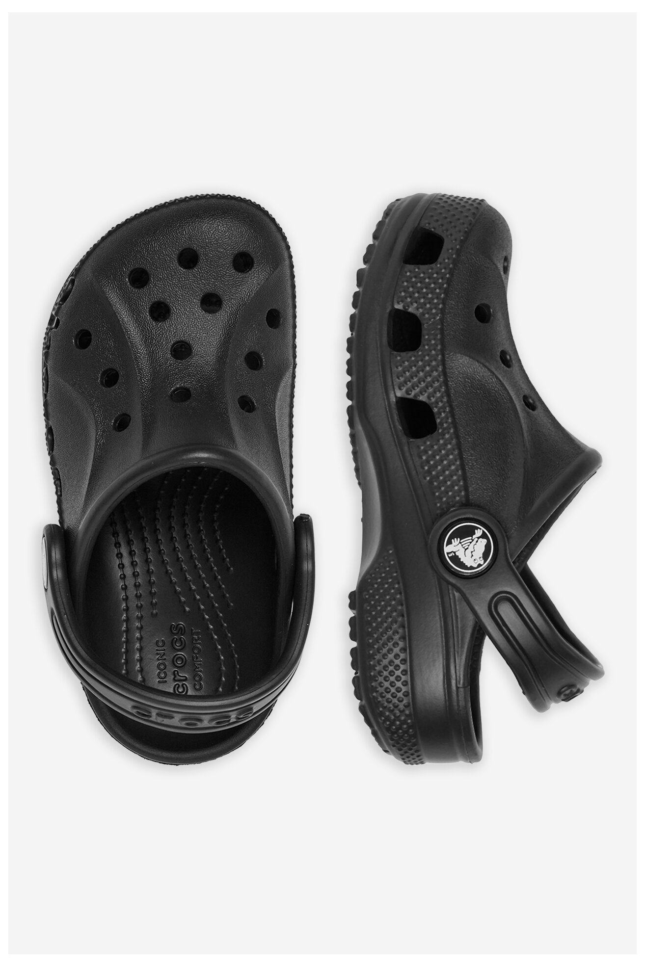 Uszodai papucs Crocs C-BAYA CLOG T 207012-001 FEKETE