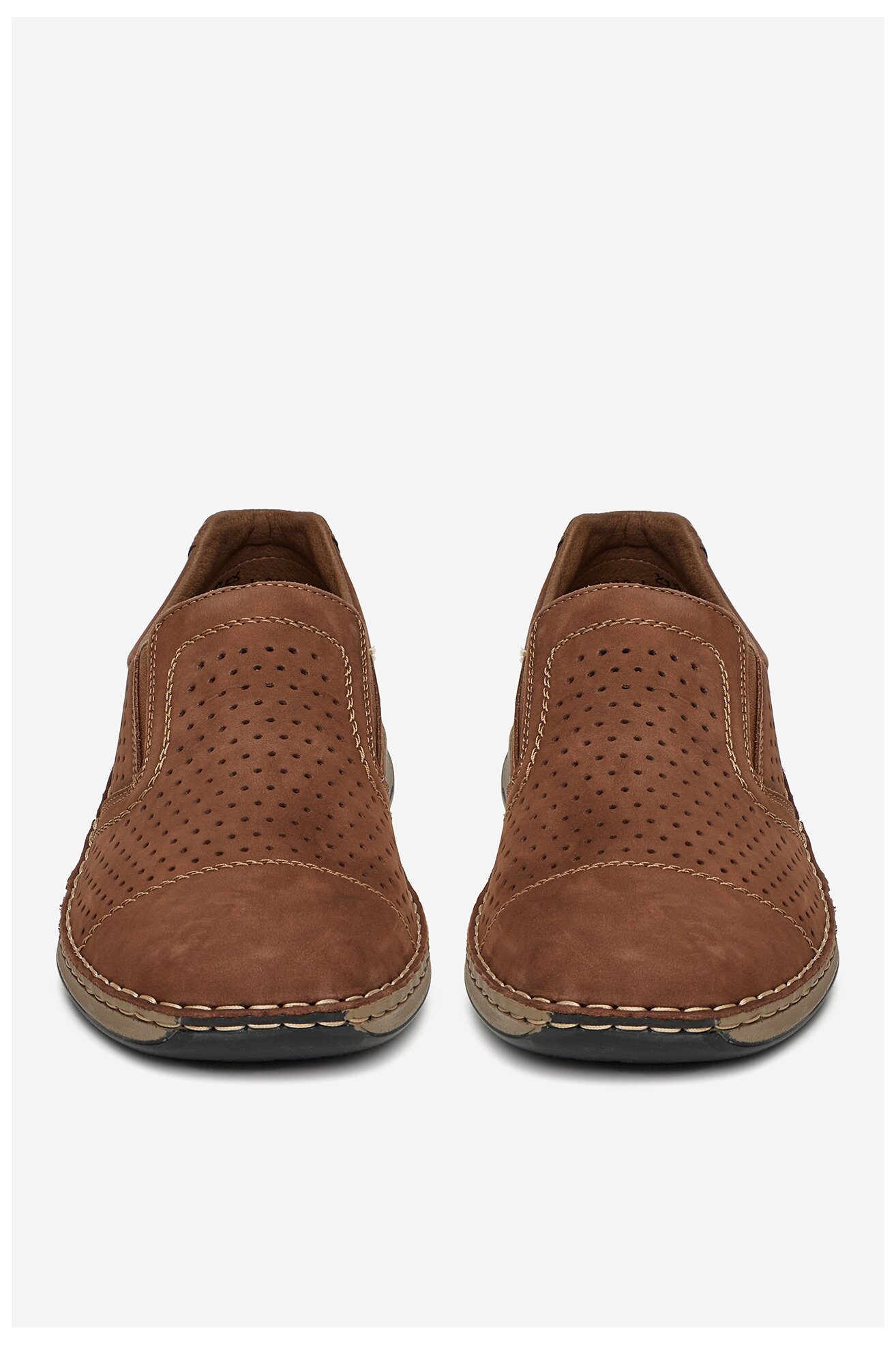 Polobotka Rieker 05286-24 HNĚDÁ