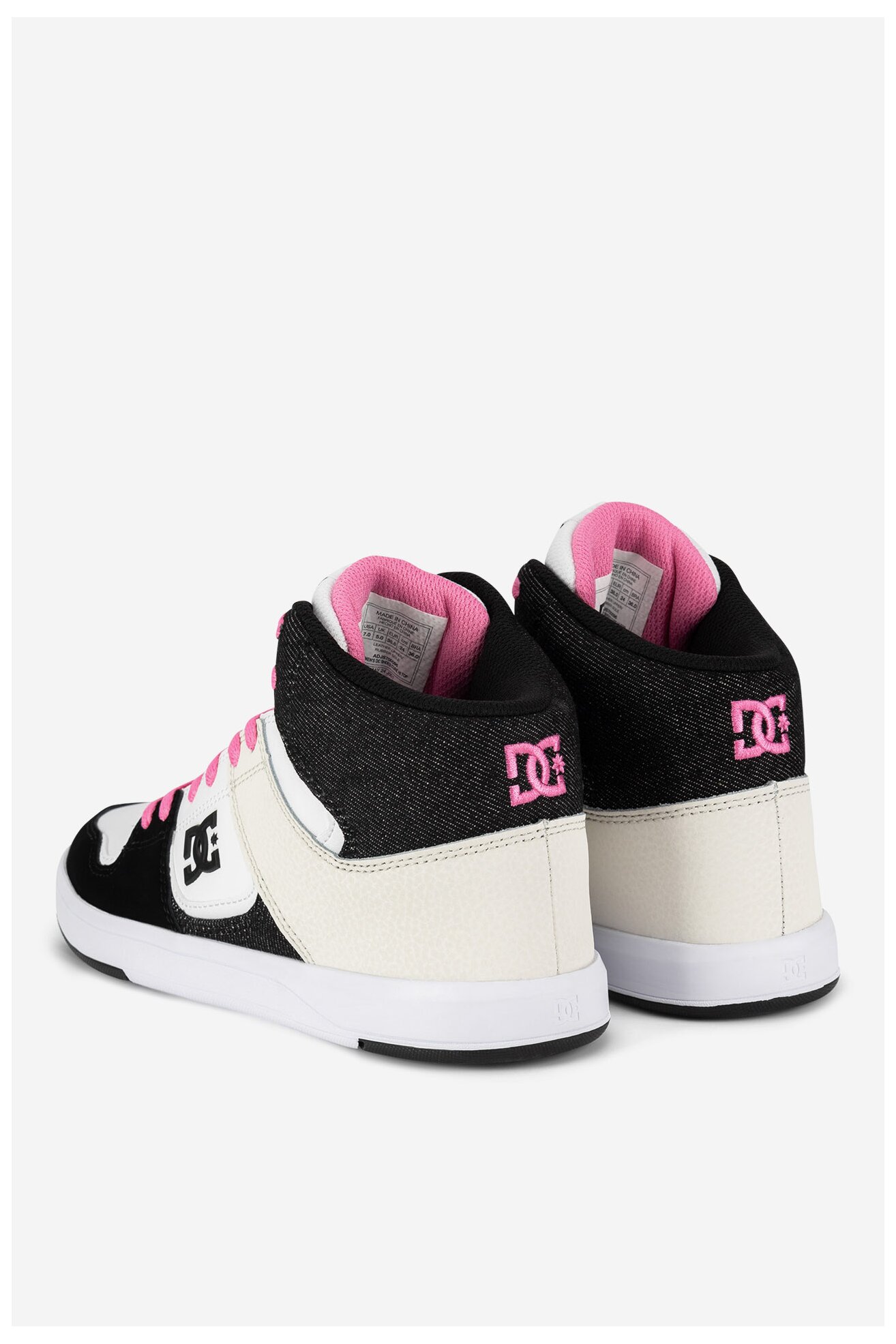 Sportcipő DC Shoes CURE HI TOP ADJS700096-BZD FEKETE