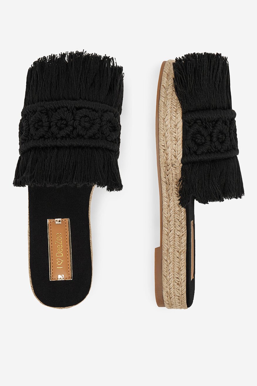 Șlapi DeeZee S294 NEGRU - 5904410851434