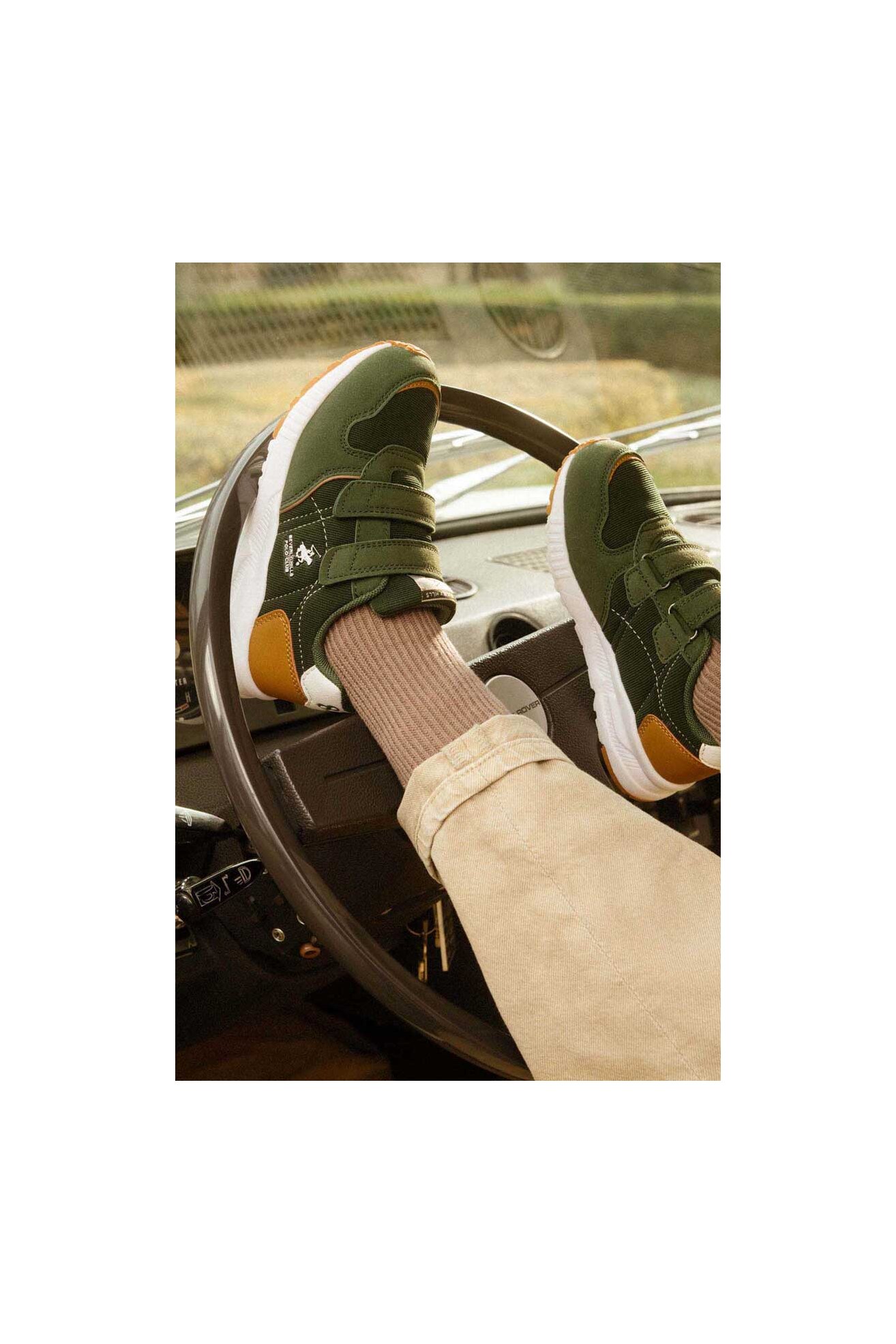 Sneakers Beverly Hills Polo Club V9-25063(CH) Khaki