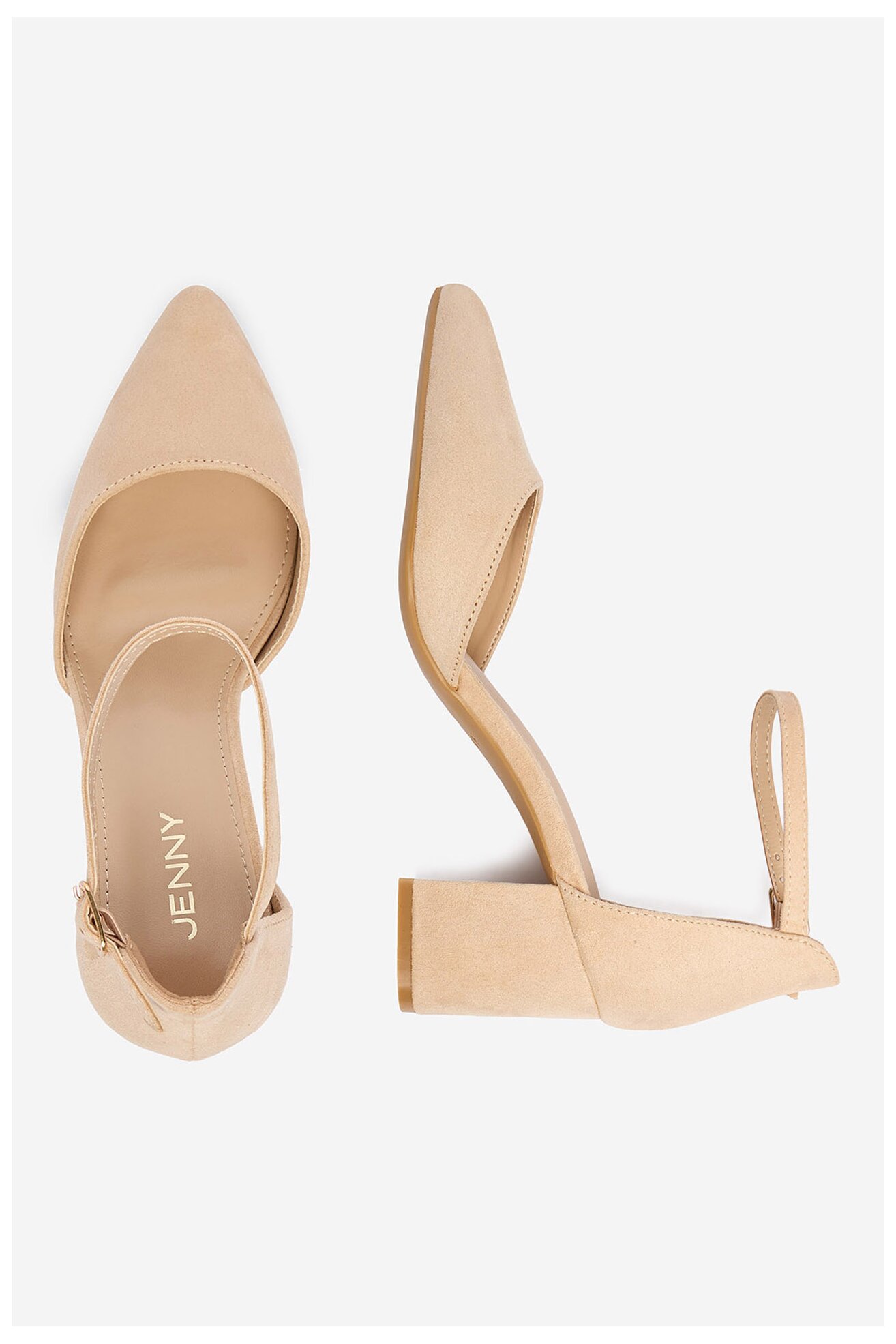 Czółenka Jenny CEO-AMMA WSS20968-01. Beżowy