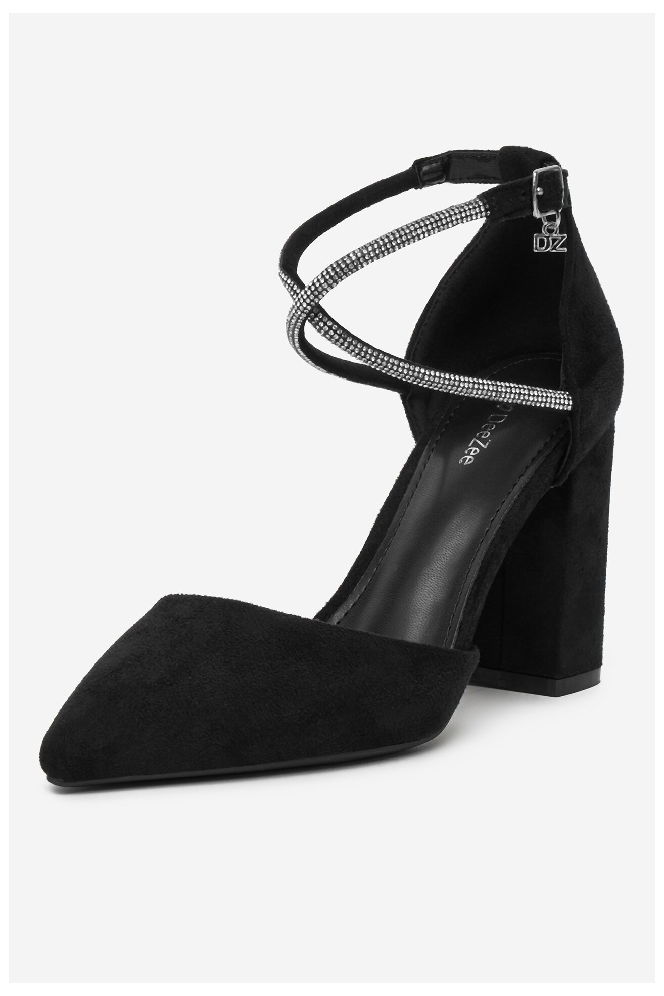 Czółenka DeeZee BG-88416-1 Czarny