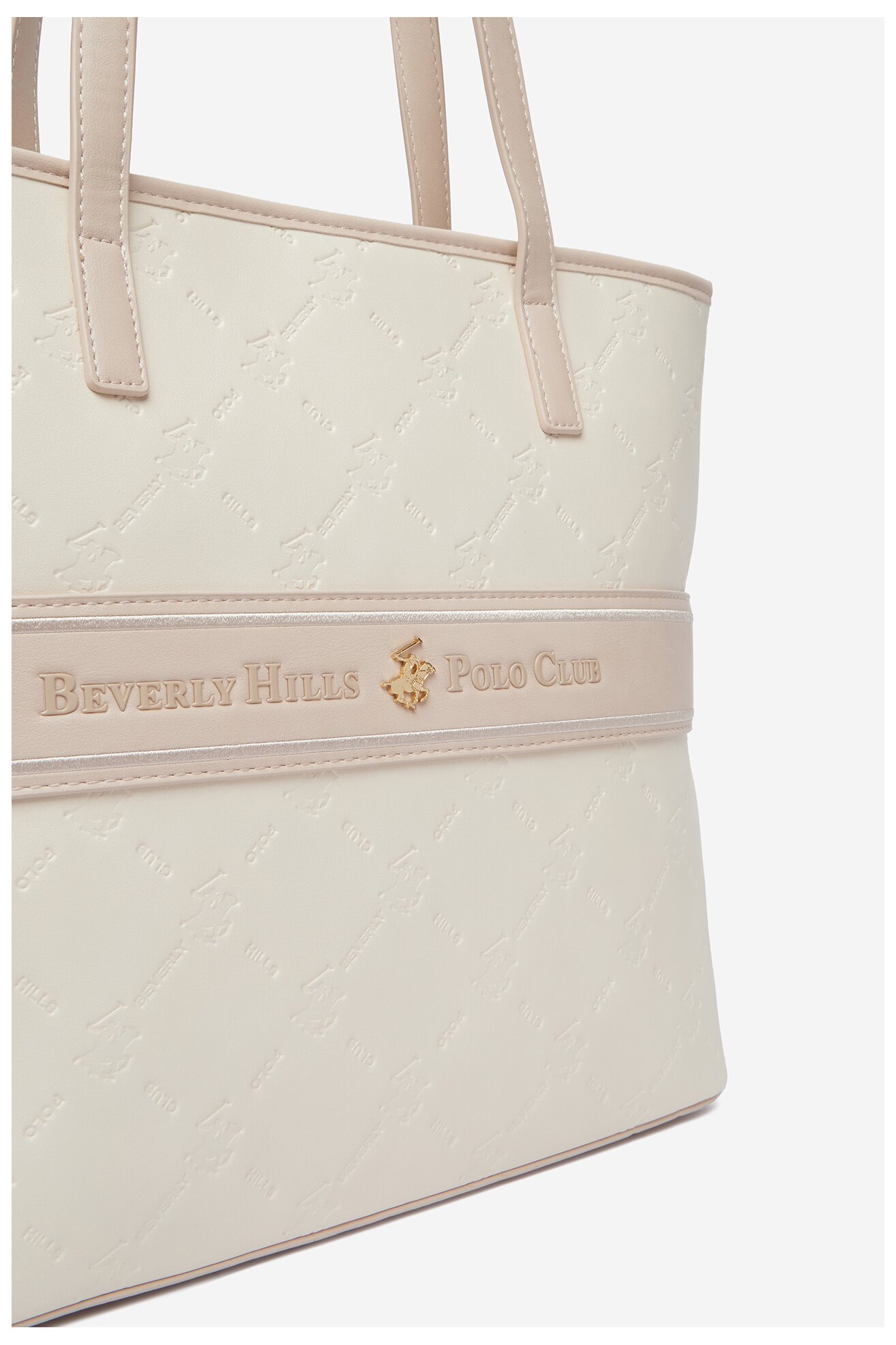Сумка З Ремінцем Beverly Hills Polo Club EO-BHPC-L-012-09 ІВОРИ
