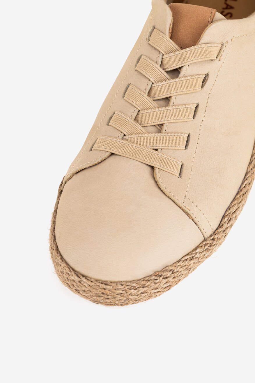 Espadryle Lasocki WI16-BENTA-04 Beżowy - CCC.eu