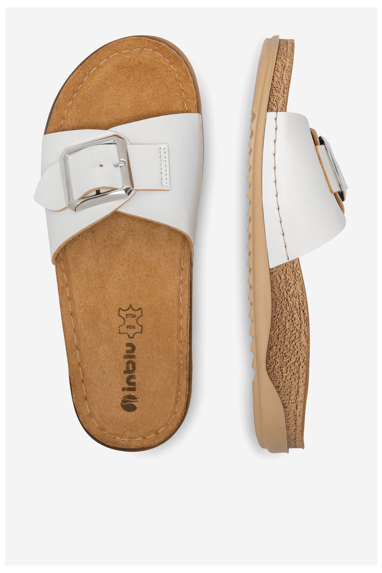 Pantofle Inblu AA370100 BÍLÁ