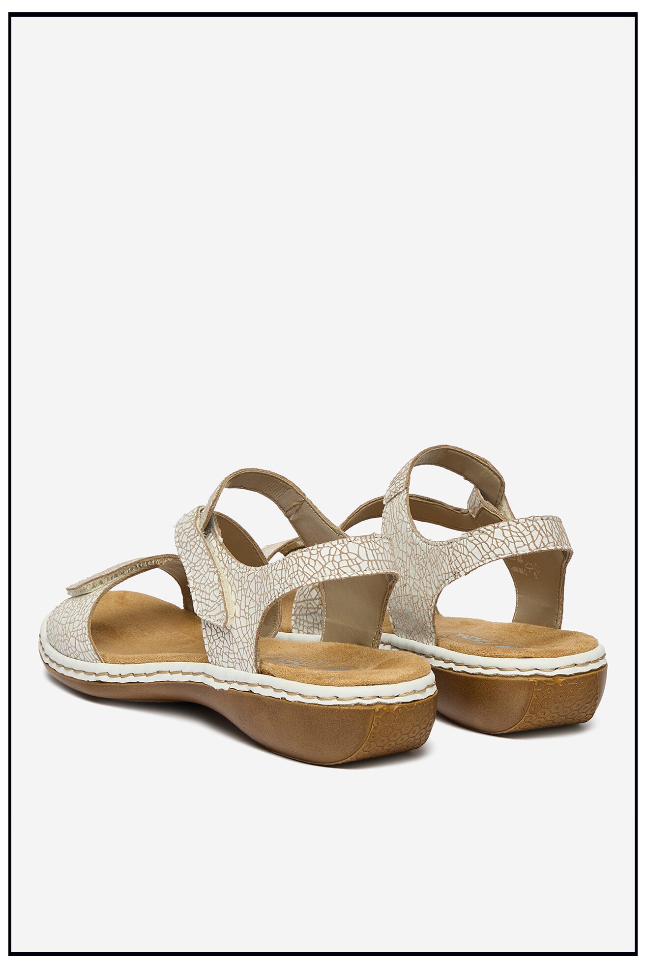 Sandały Rieker CEO-659C7-81 Beżowy