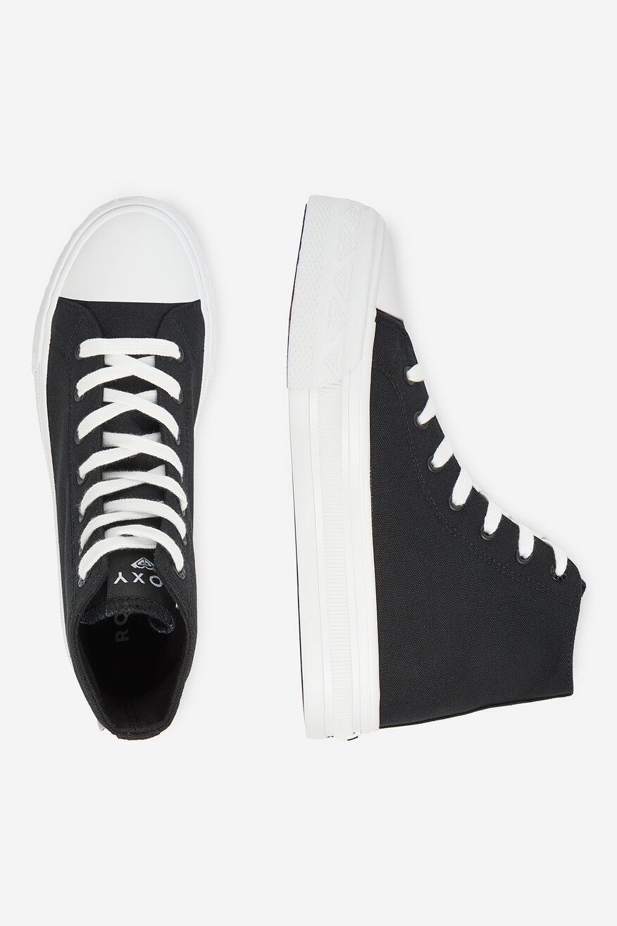 Pantofi pânză ROXY NEGRU - 5906751022412