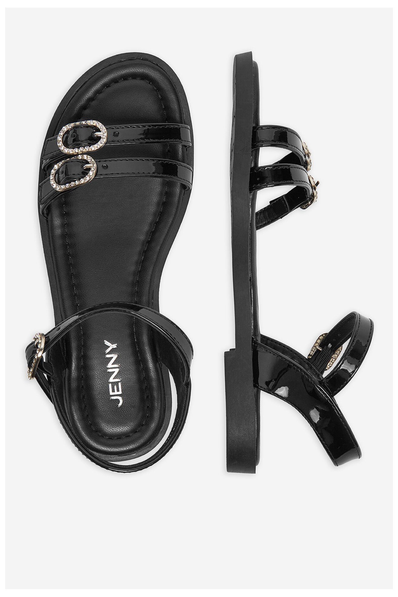 Sandale Jenny CM240827-1 NEGRU