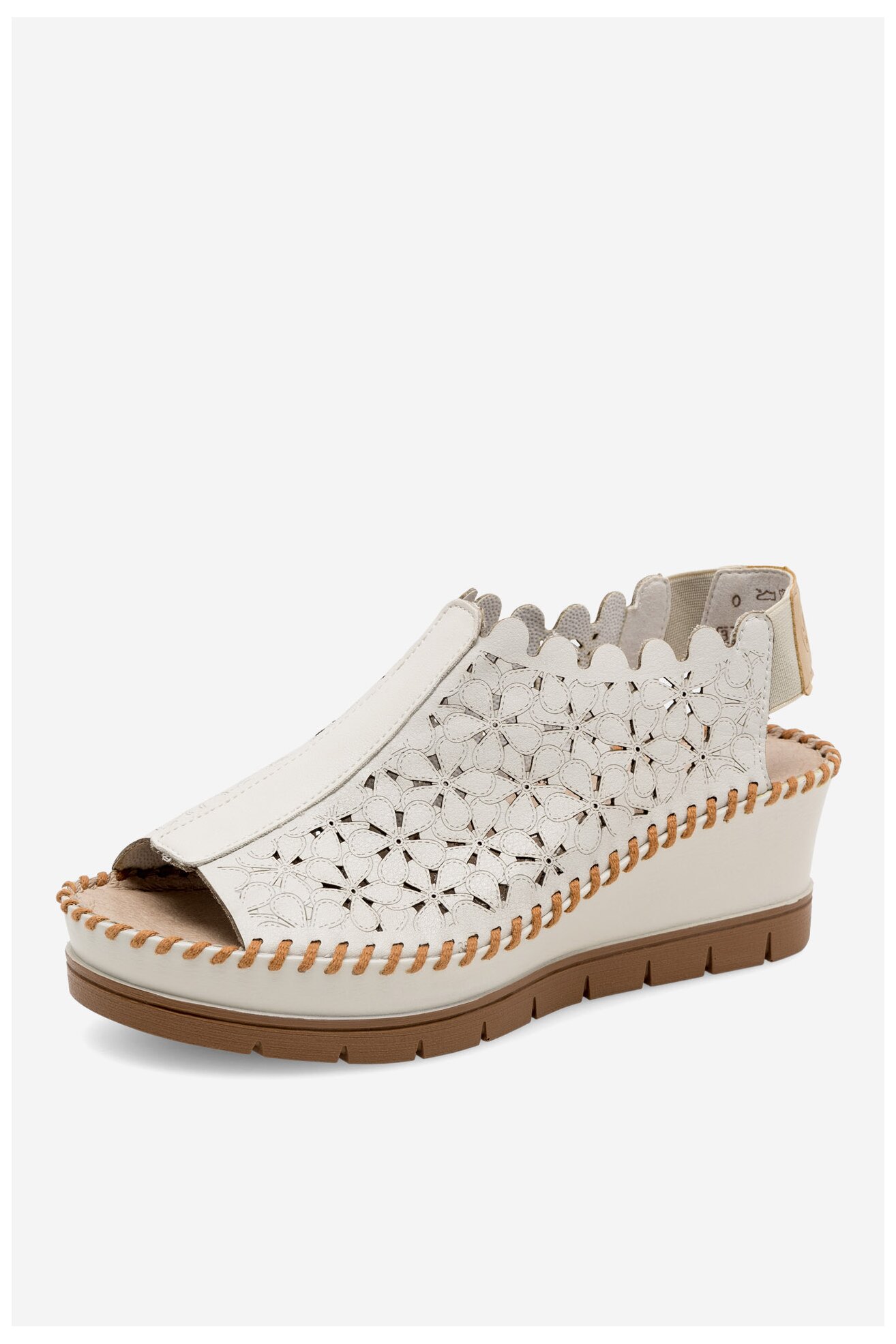 Sandały Rieker 60355-80 Biały