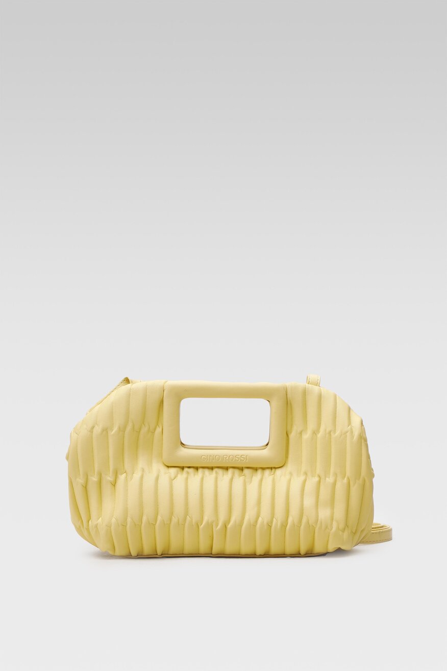 
                Gino Rossi - Torebka skórzana żółta - 5904248833060