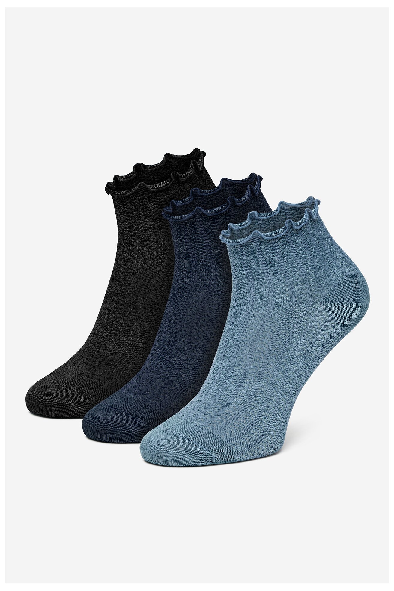 Soseste NINE WEST KR_NW_LETIZIA_Z_SS25 (3 PACK) NEGRU