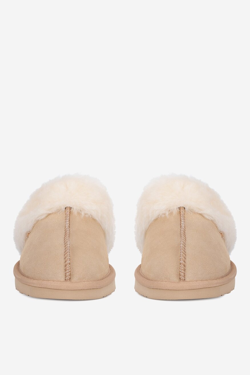 
                Mexx - Kapcie zamszowe ocieplane - 5905588924043