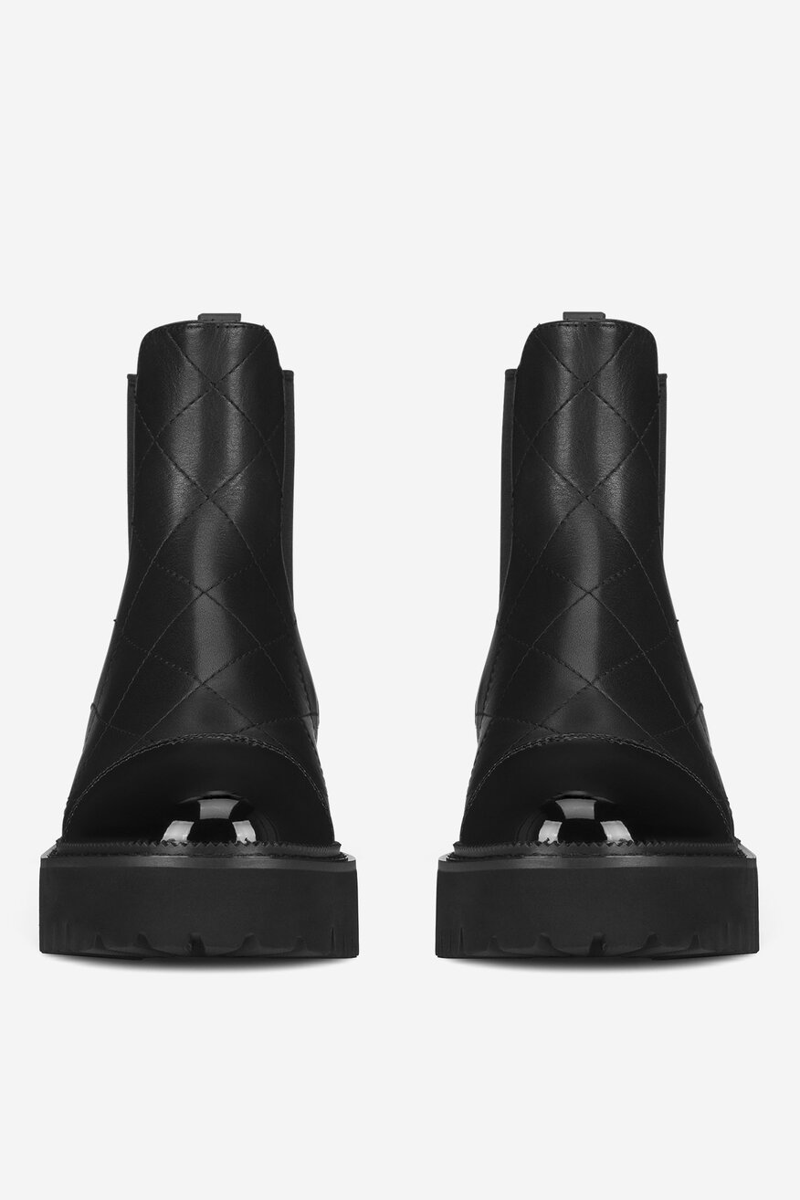 Badura - Botki skórzane - 5905588955948