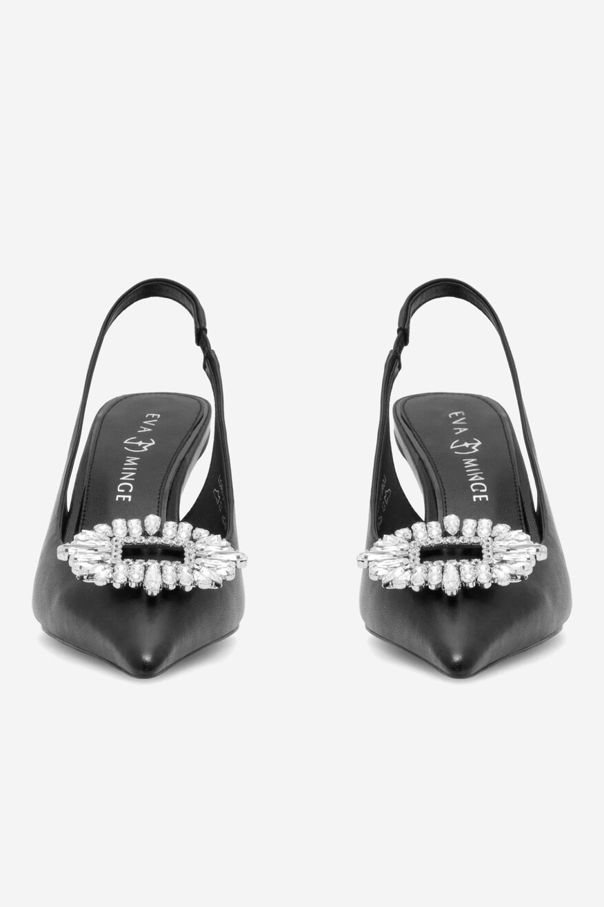 
                EVA MINGE - Szpilki skórzane - 5905588360384