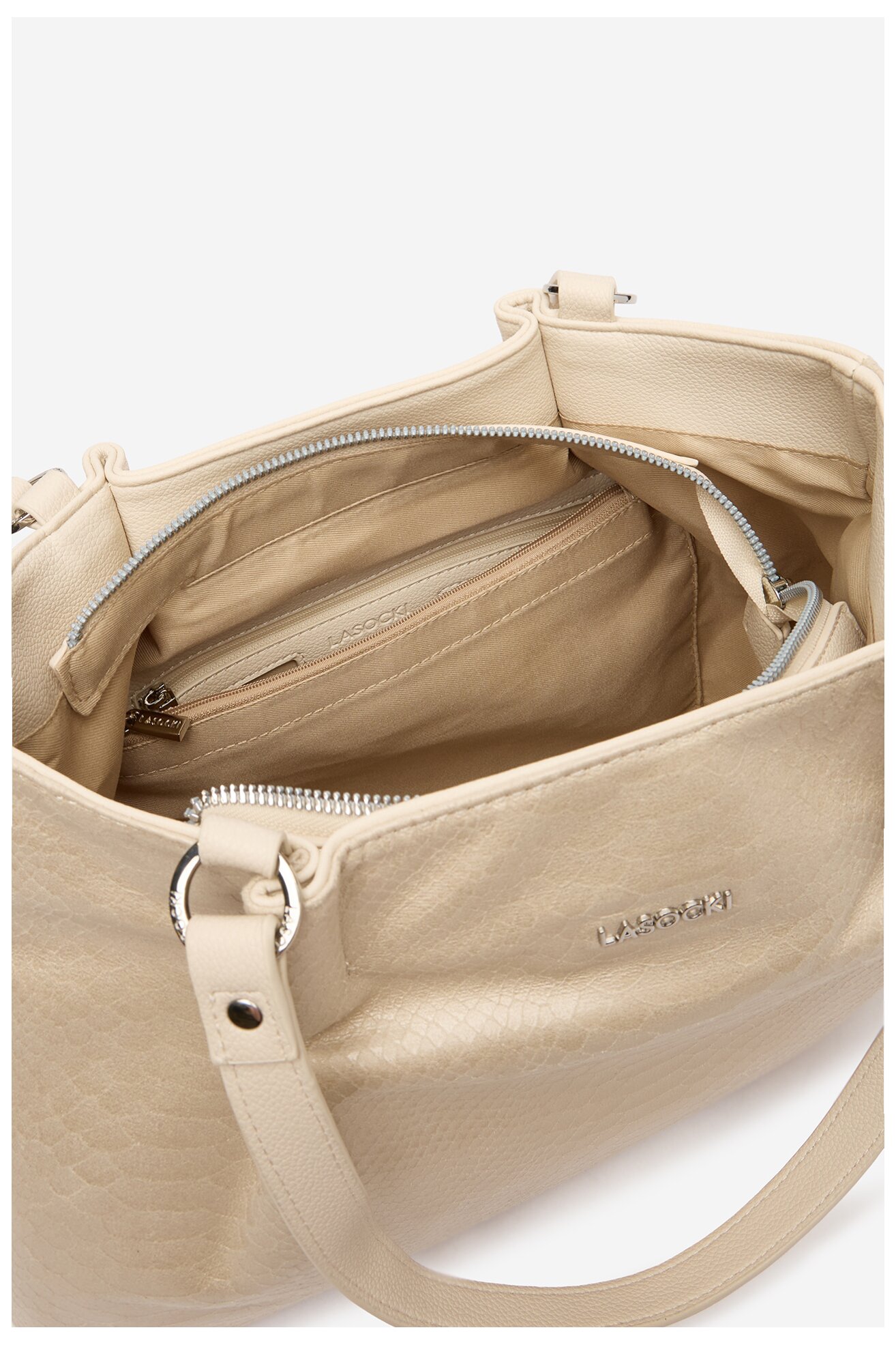 Сумка З Ремінцем Lasocki CEO-LSK-X-004-09 ІВОРИ