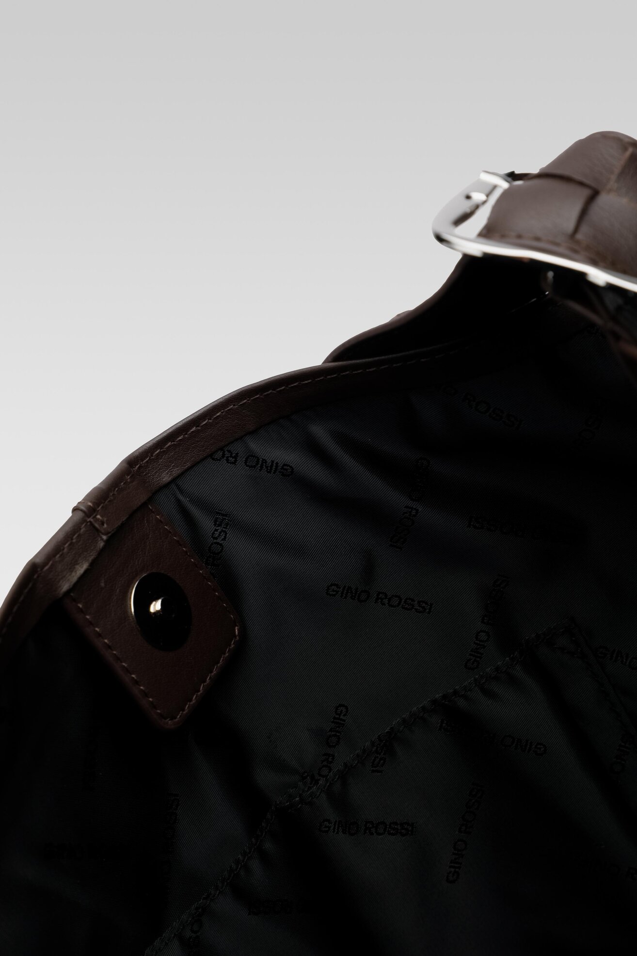 Kézitáska Gino Rossi LIB-112GR SÖTÉTBARNA