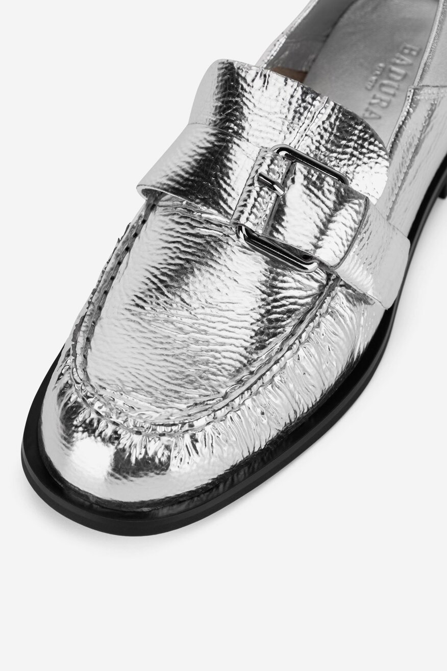 
                Badura - Mokasyny skórzane - 5903698601243