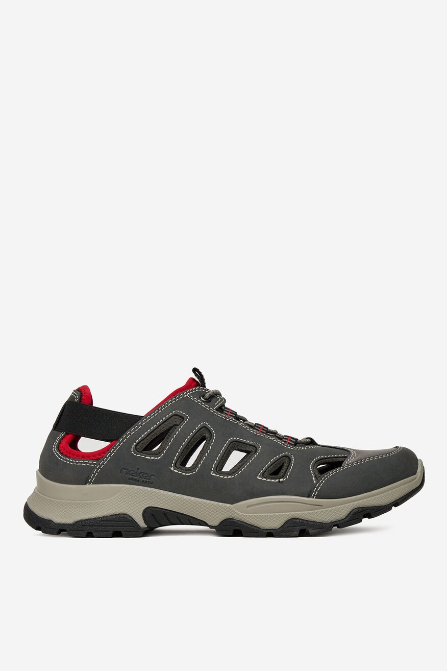 Polobotka Rieker ŠEDÁ - 2230078423878
