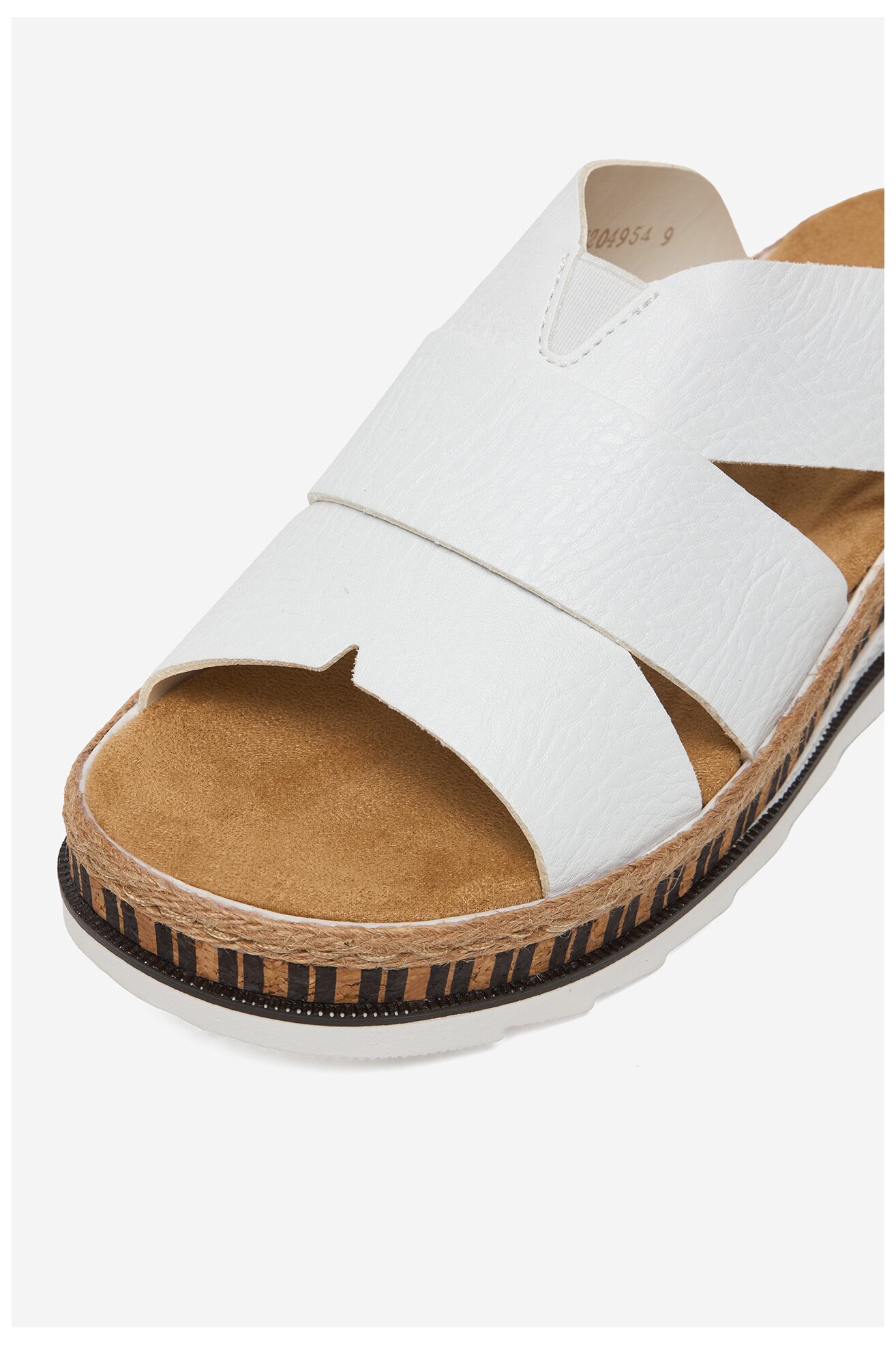 Klapki Rieker CEO-V7989-80 Biały