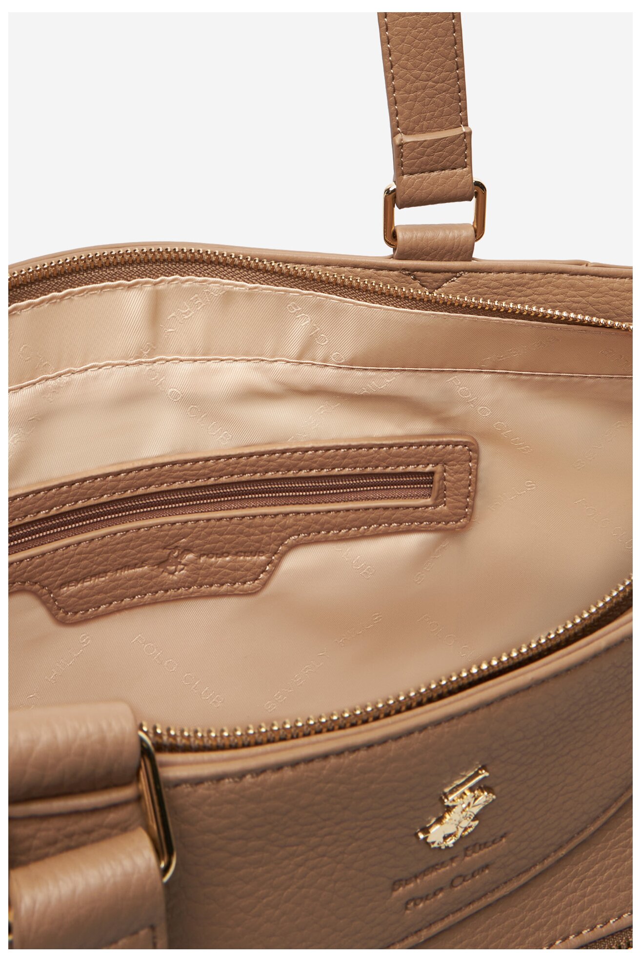 Kézitáska Beverly Hills Polo Club C-BHPC-L-002-08 BÉZS