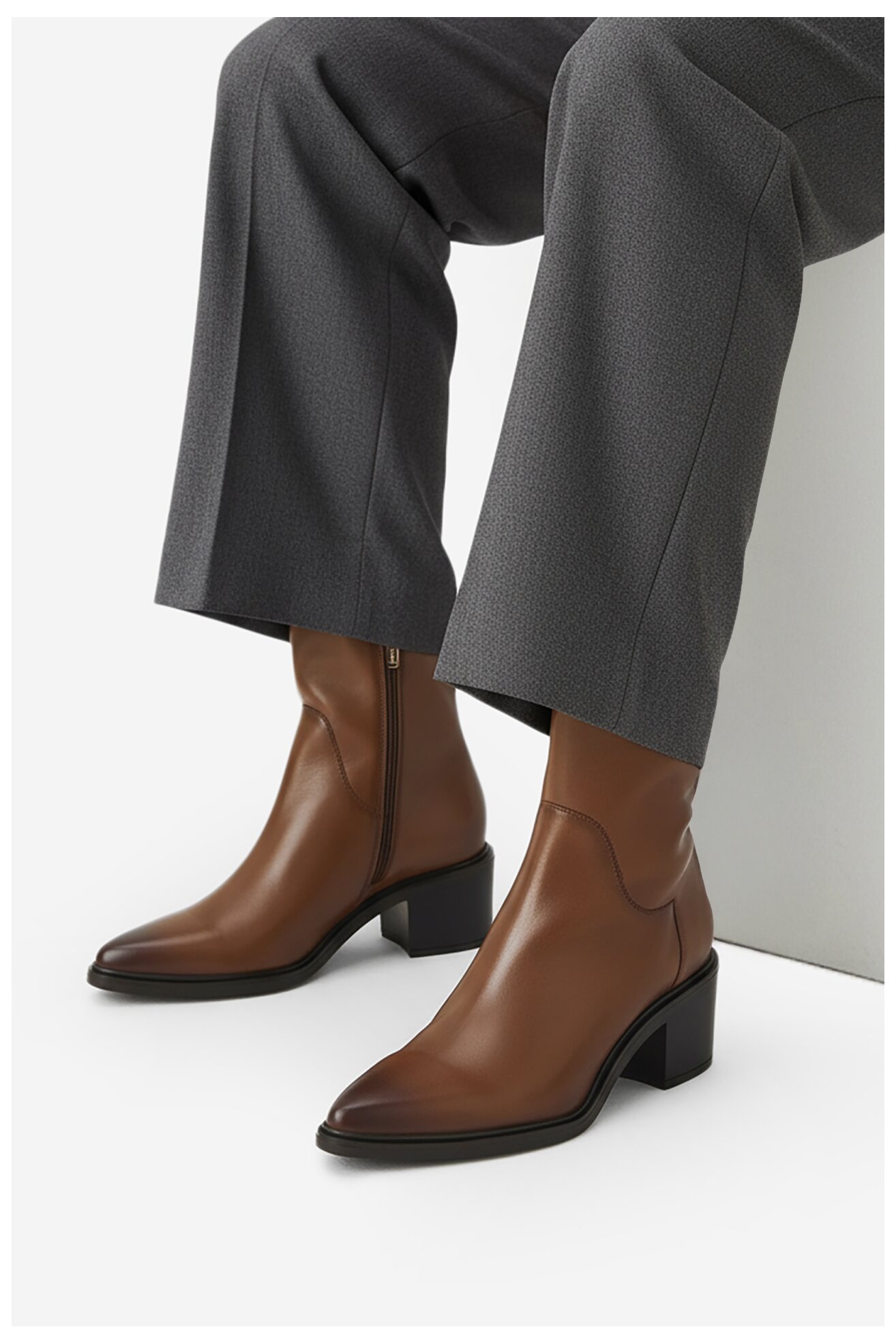 Botki Mexx CEO-MX/047C-WI44 Brązowy