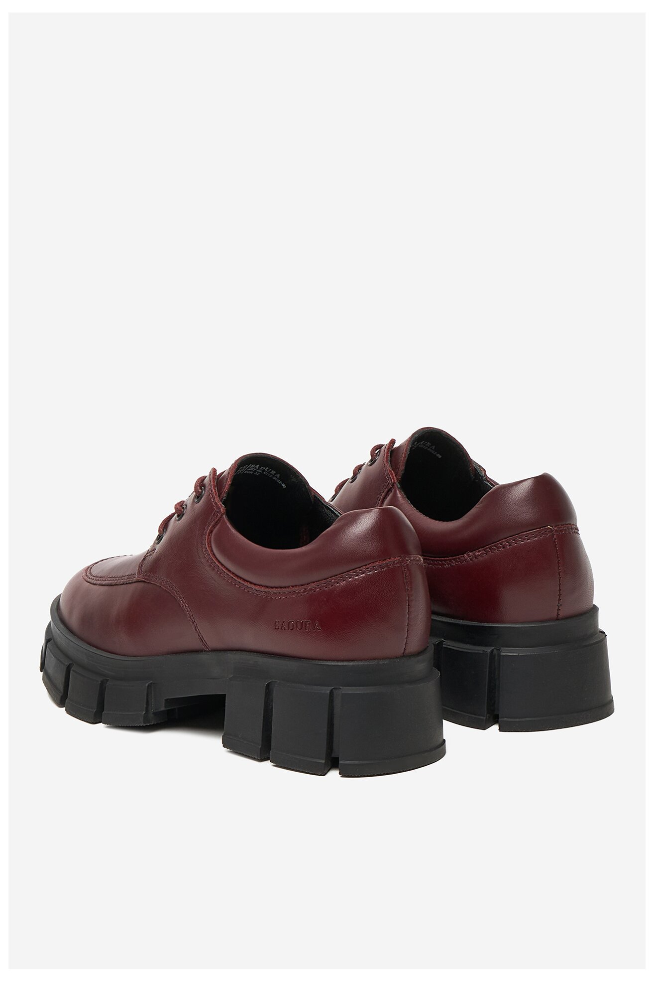 Półbuty Badura EO-CI12-9092-09 Bordowy