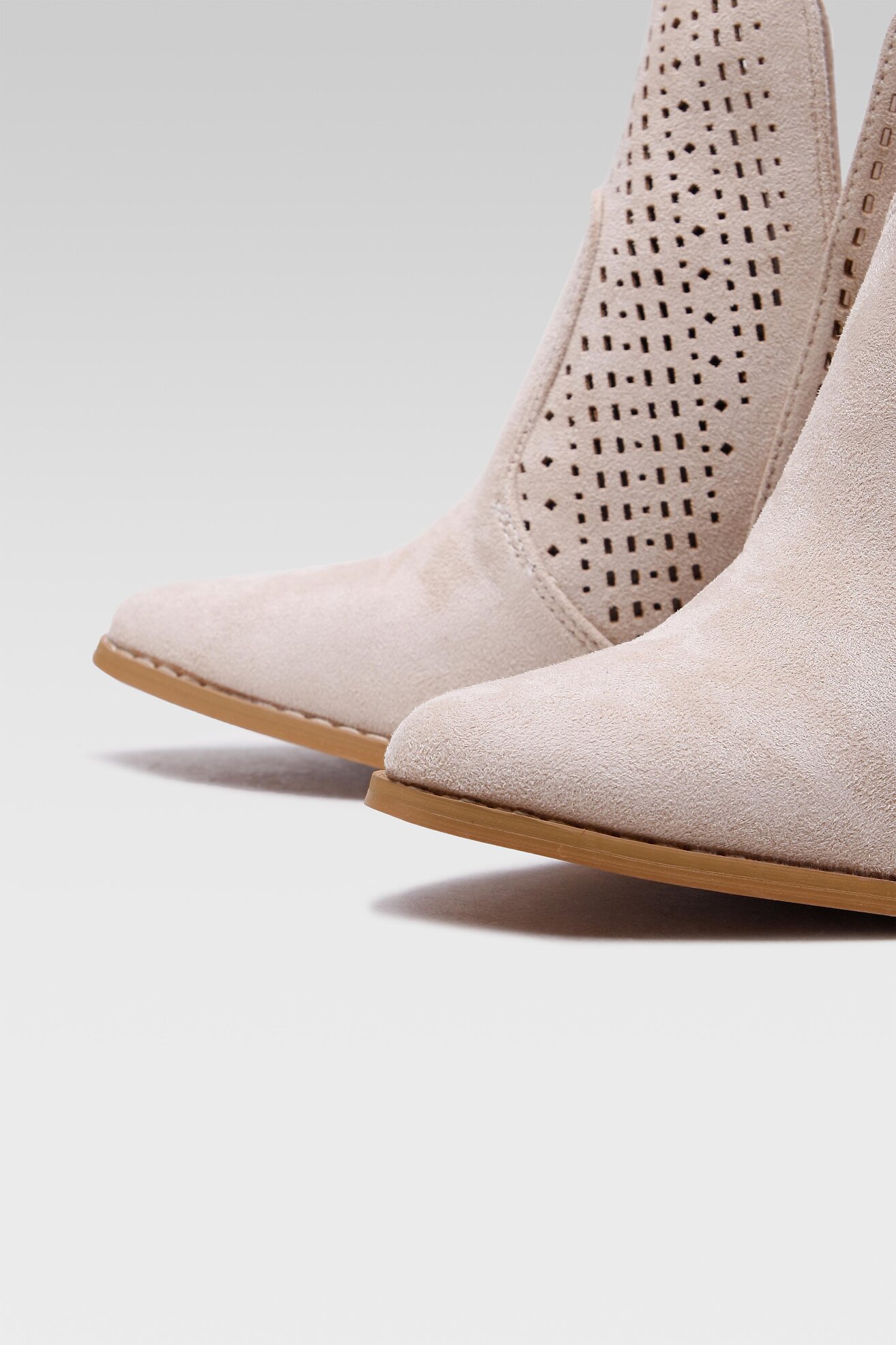 Botki DeeZee WS170608-02 Beżowy