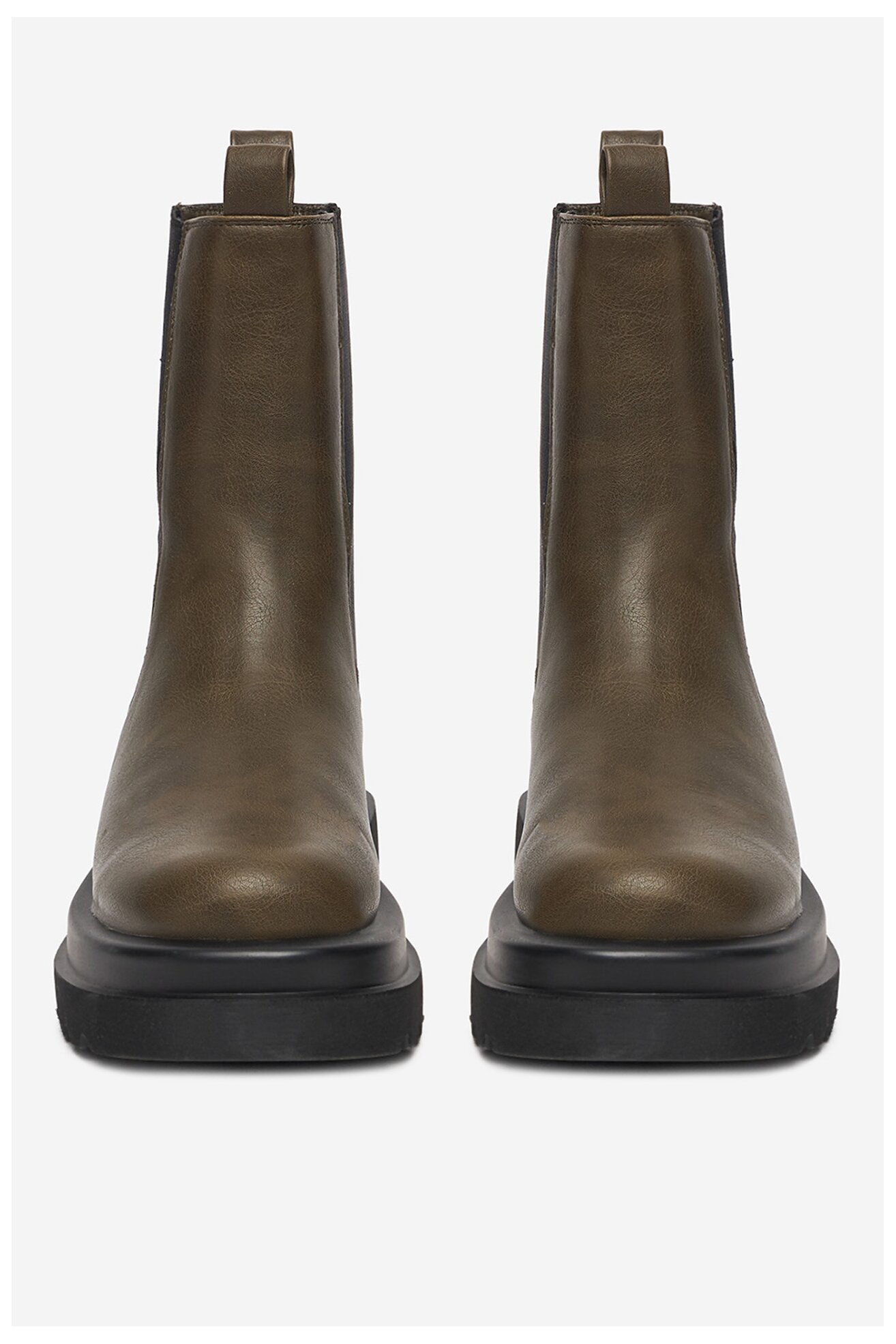 Bokacsizma DeeZee 7223-1-OLIVE OLAJZÖLD