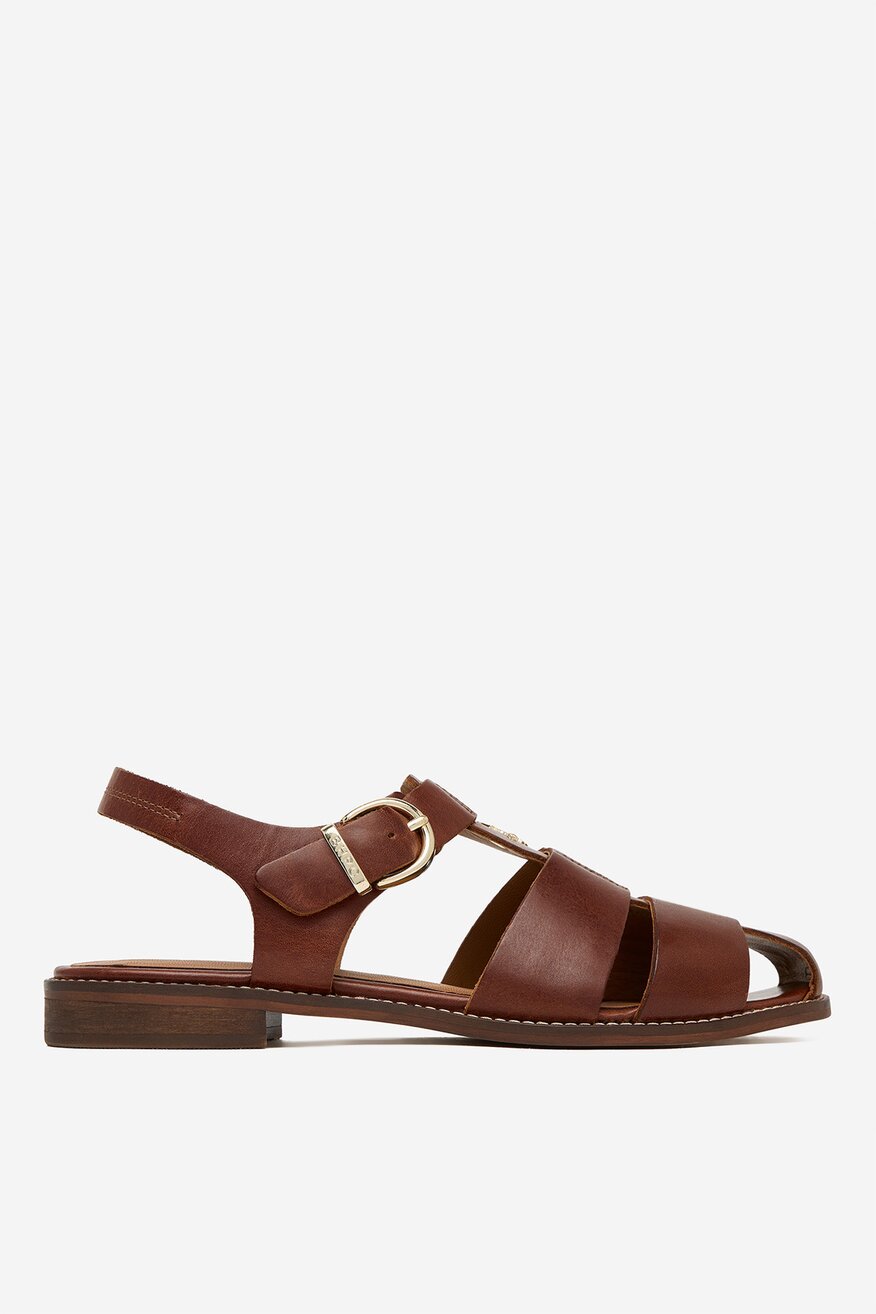 
                Beverly Hills Polo Club - Sandały skórzane - 5906751937822