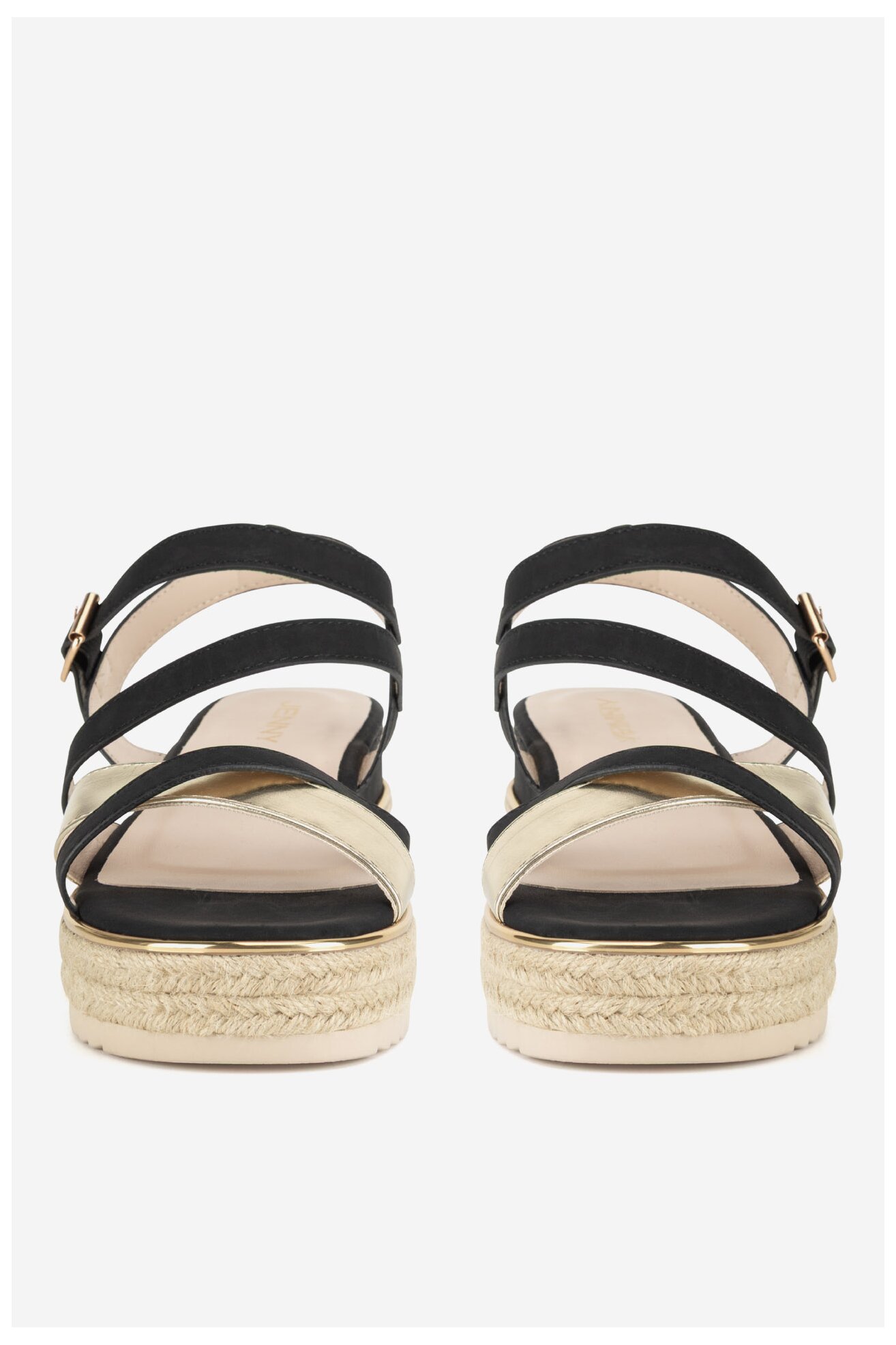 Espadrile Jenny LB-P1092-YLD NEGRU