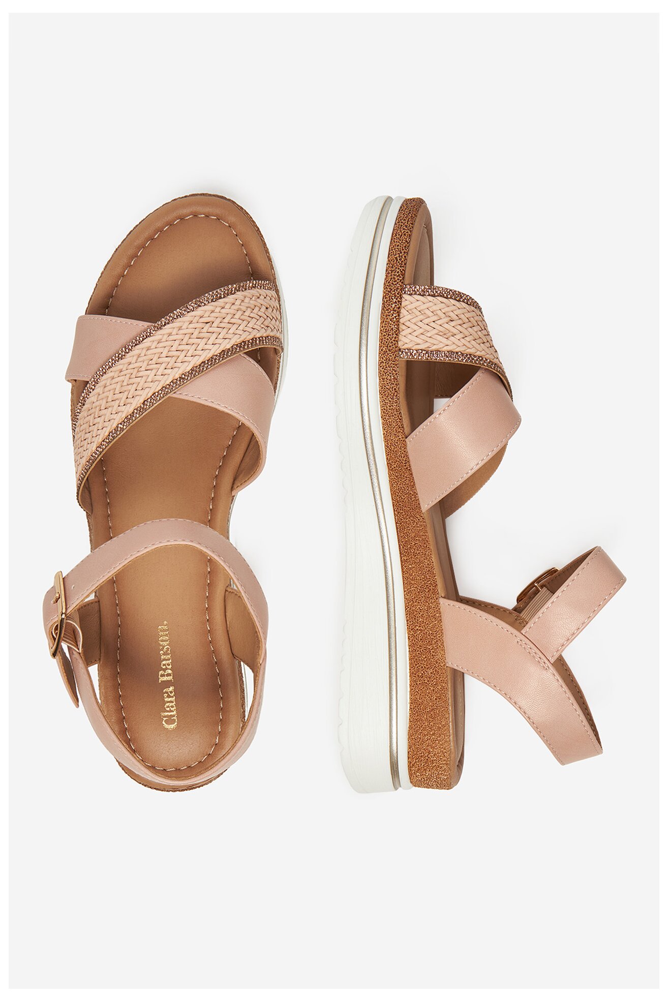 Sandały Clara Barson WS2506-05 Różowy