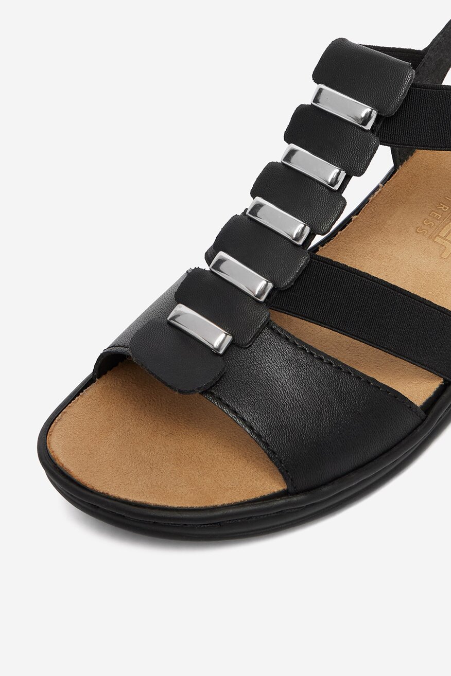 
                Rieker - Sandały skórzane - 5906751763209