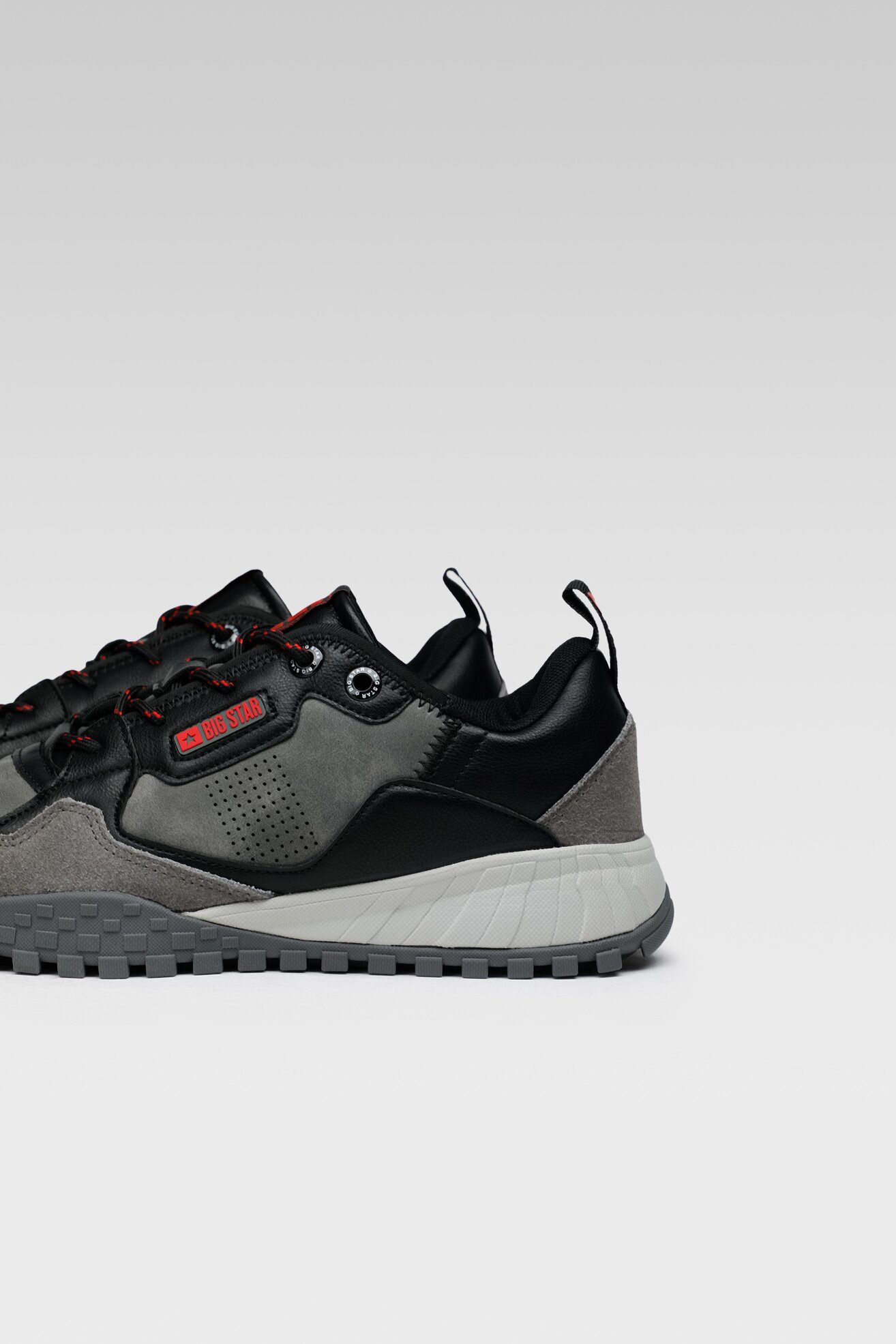 Półbuty Big Star KK174271C Szary