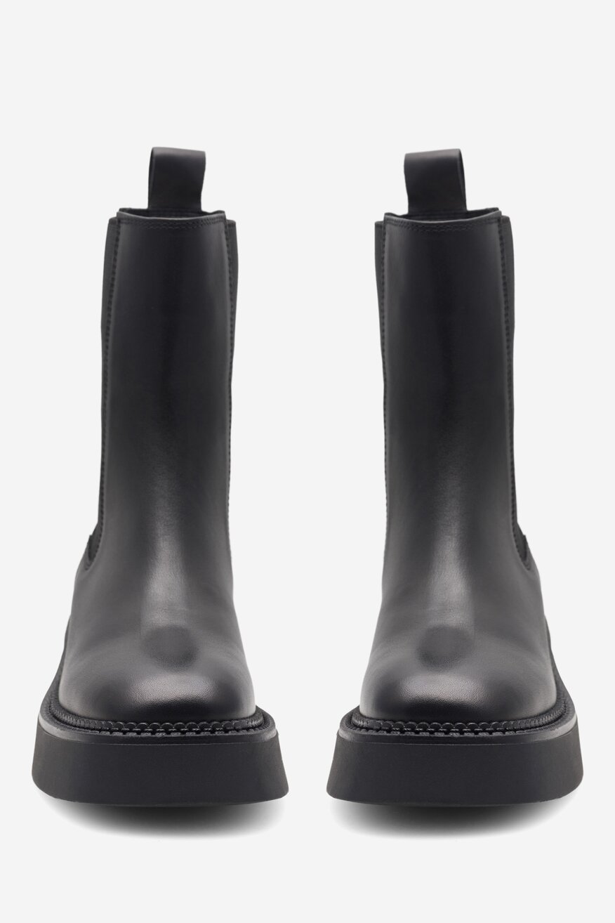 
                Gino Rossi - Skórzane botki - 5905588094081