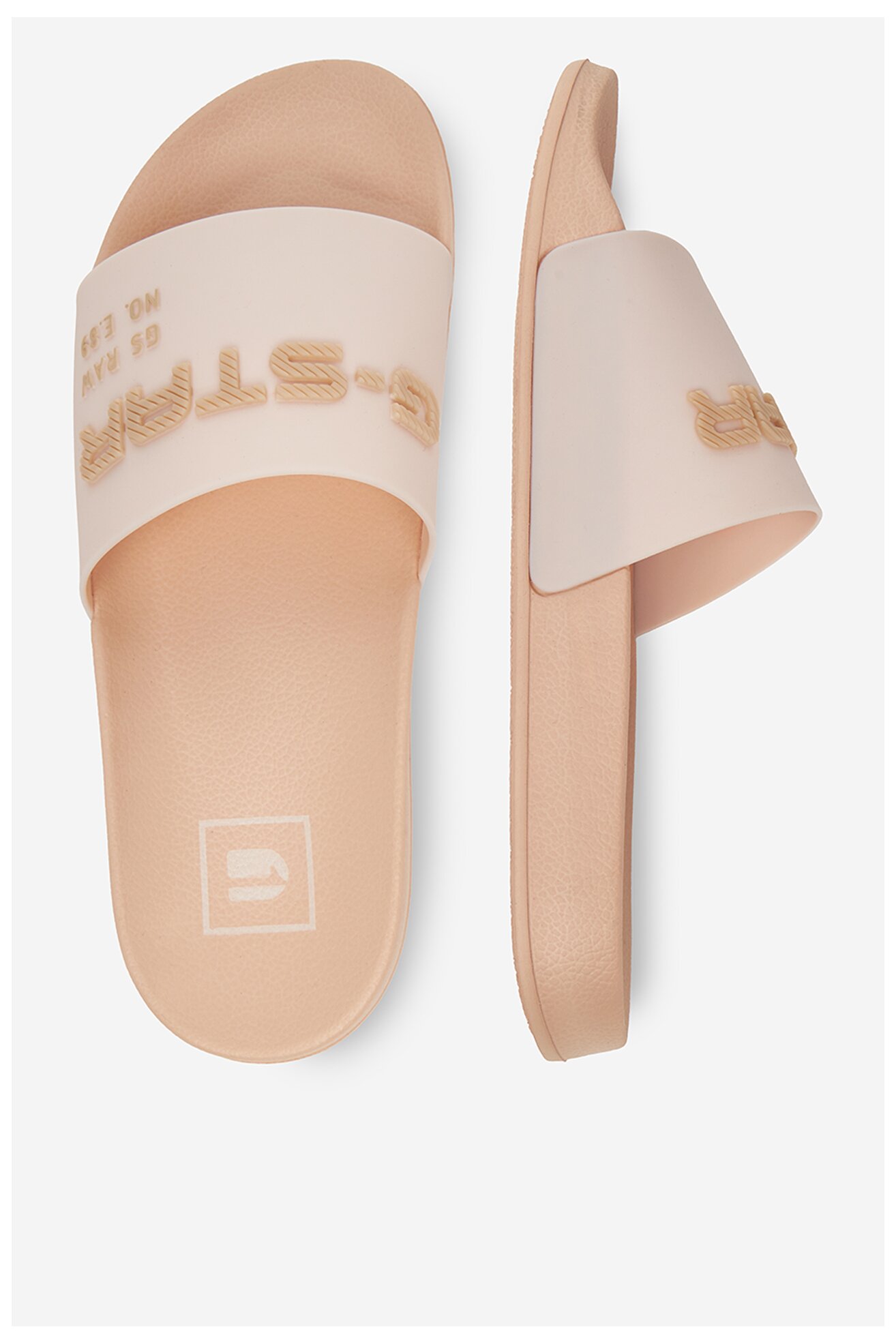 Uszodai papucs G-STAR RAW SS25-3C096-W RÓZSASZÍN