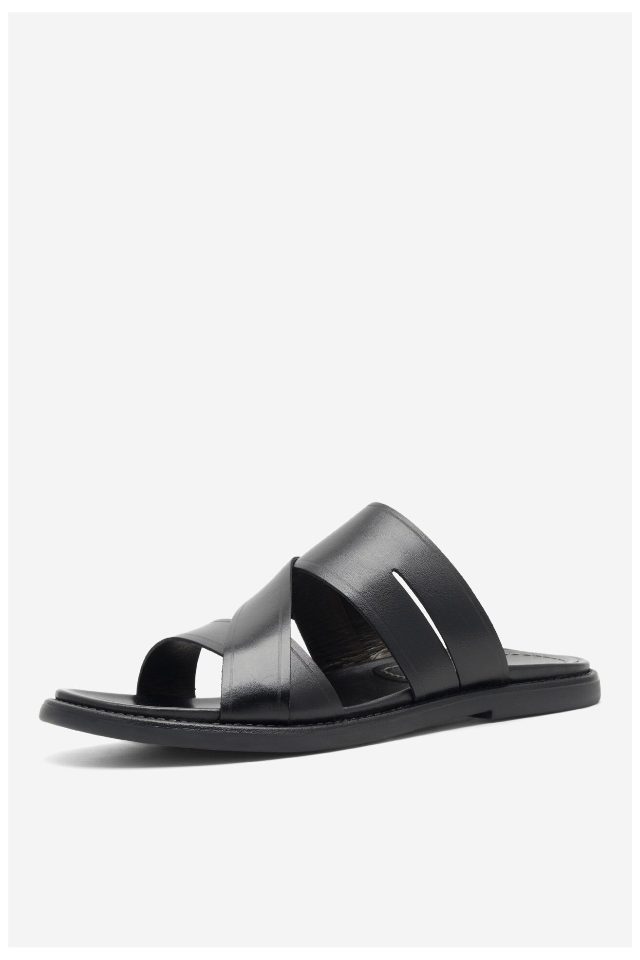 Klapki Gino Rossi MARCELLO-01 MB Czarny