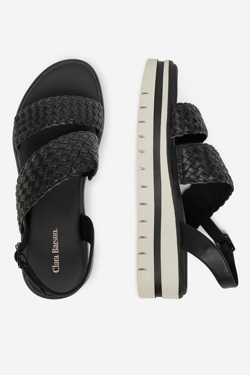 Sandale Clara Barson NEGRU - 5904862881430