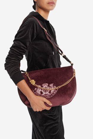 Сумка З Ремінцем Juicy Couture CEO-BIJXT8990WZC БОРДОВИЙ