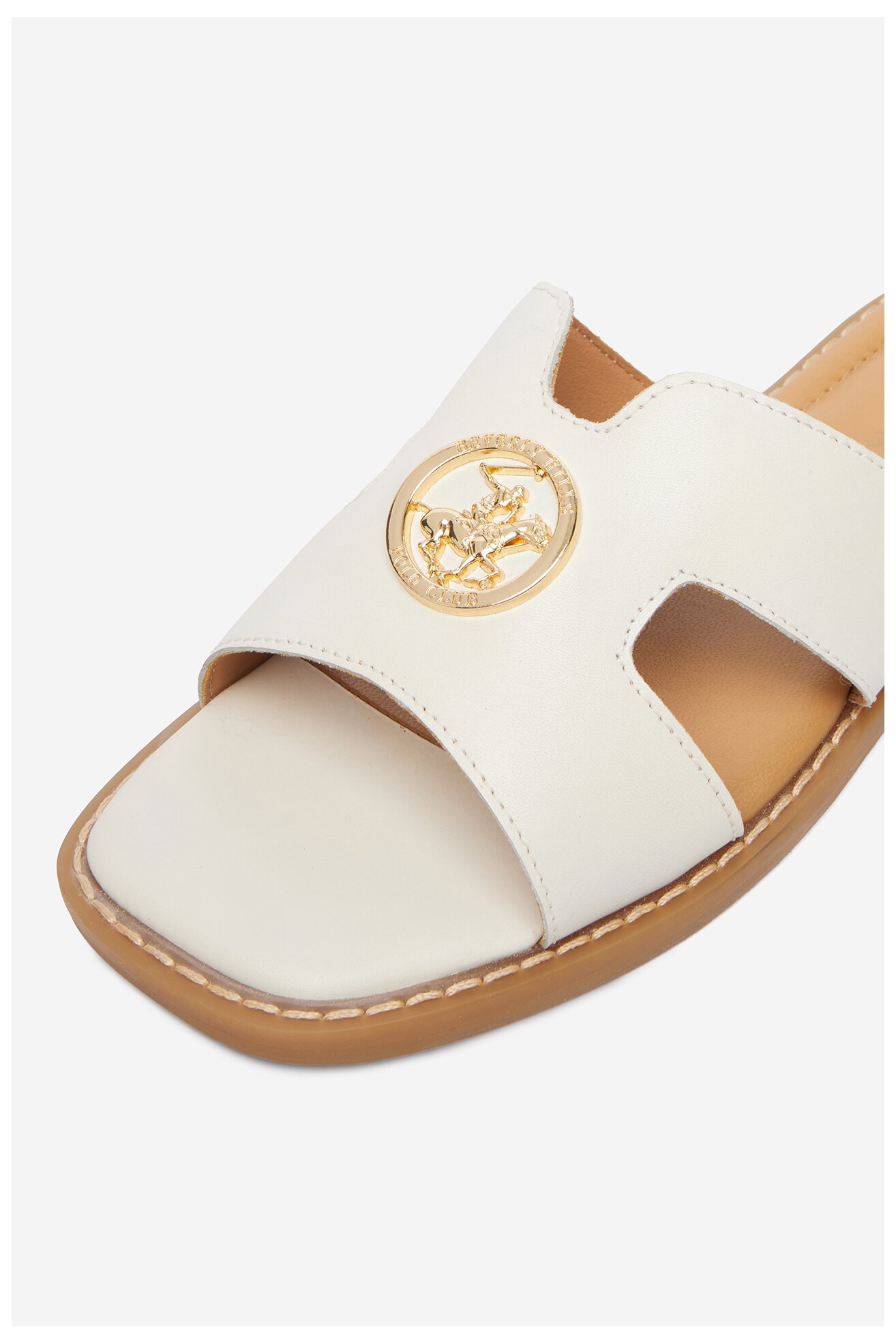 Klapki Beverly Hills Polo Club EO-WI16-ALYSHA-02 Biały