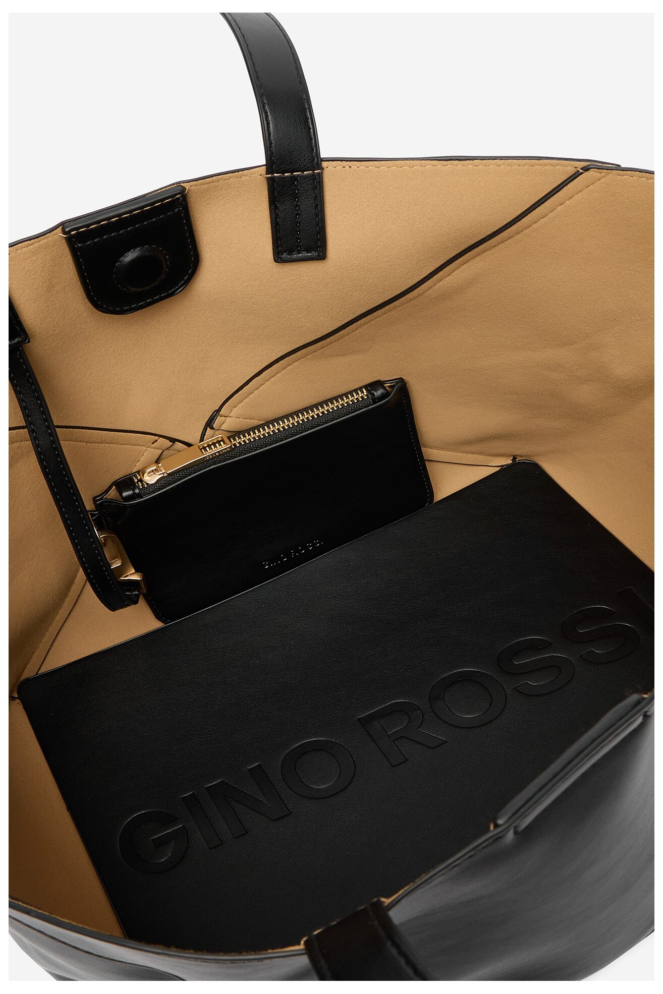 Сумка З Ремінцем Gino Rossi C-LDA7826 ЧОРНИЙ