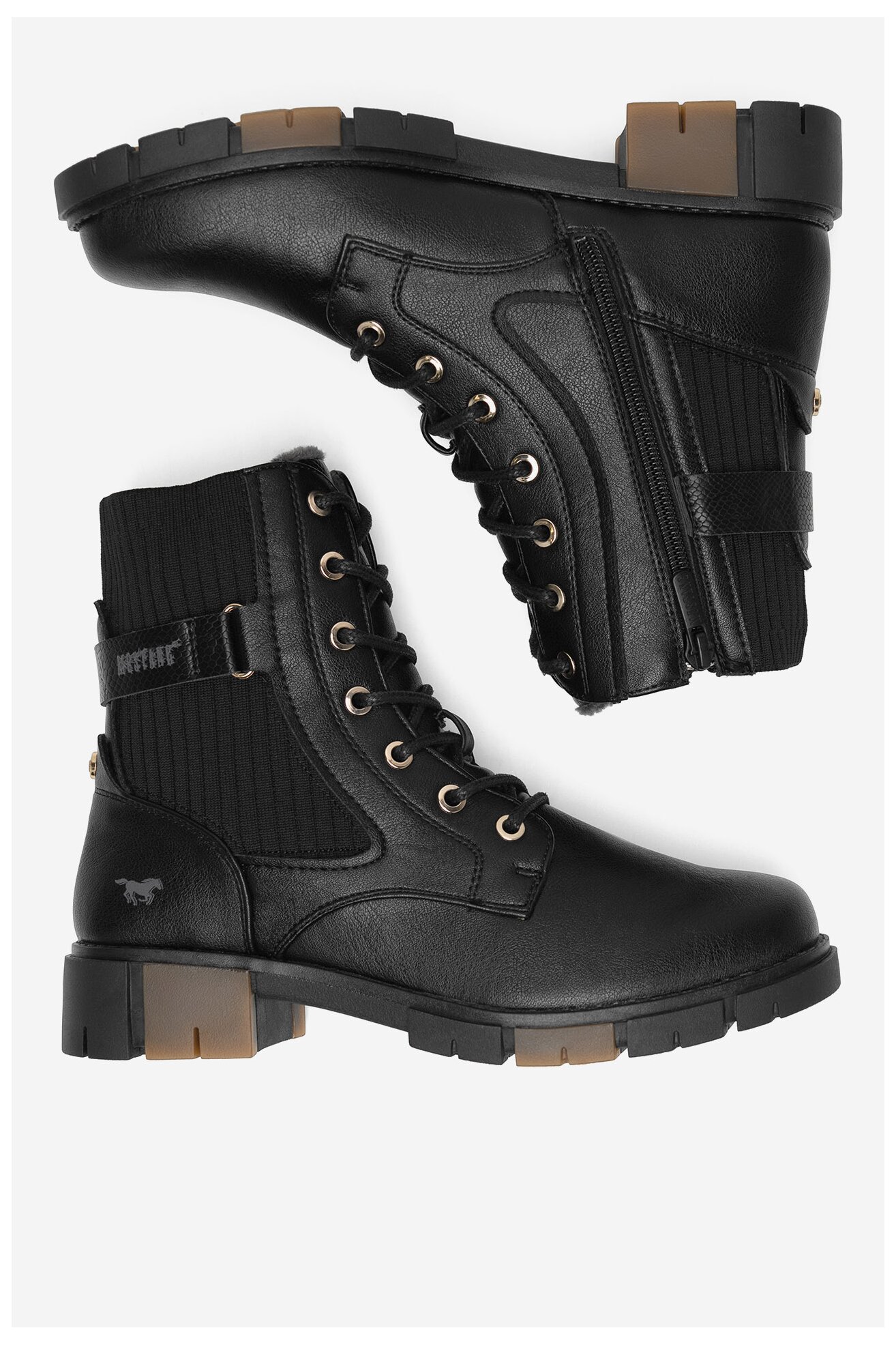 Bocanci Mustang 1443-502 NEGRU