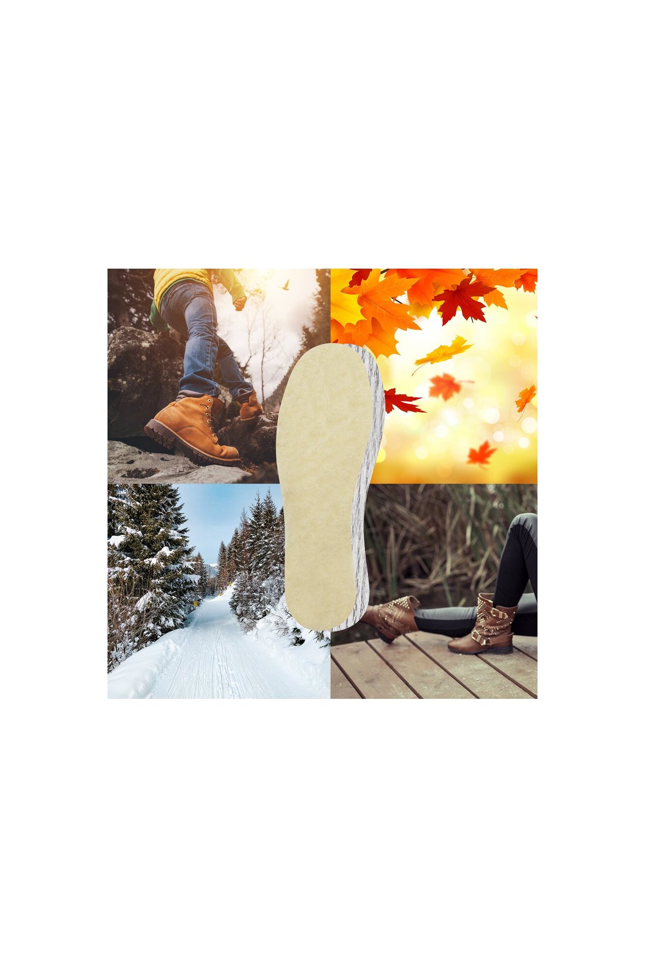 Ulošci za obuću Coccine ALUMINIUM PREMIUM WKŁADKA NR 37-38AZ MIKS