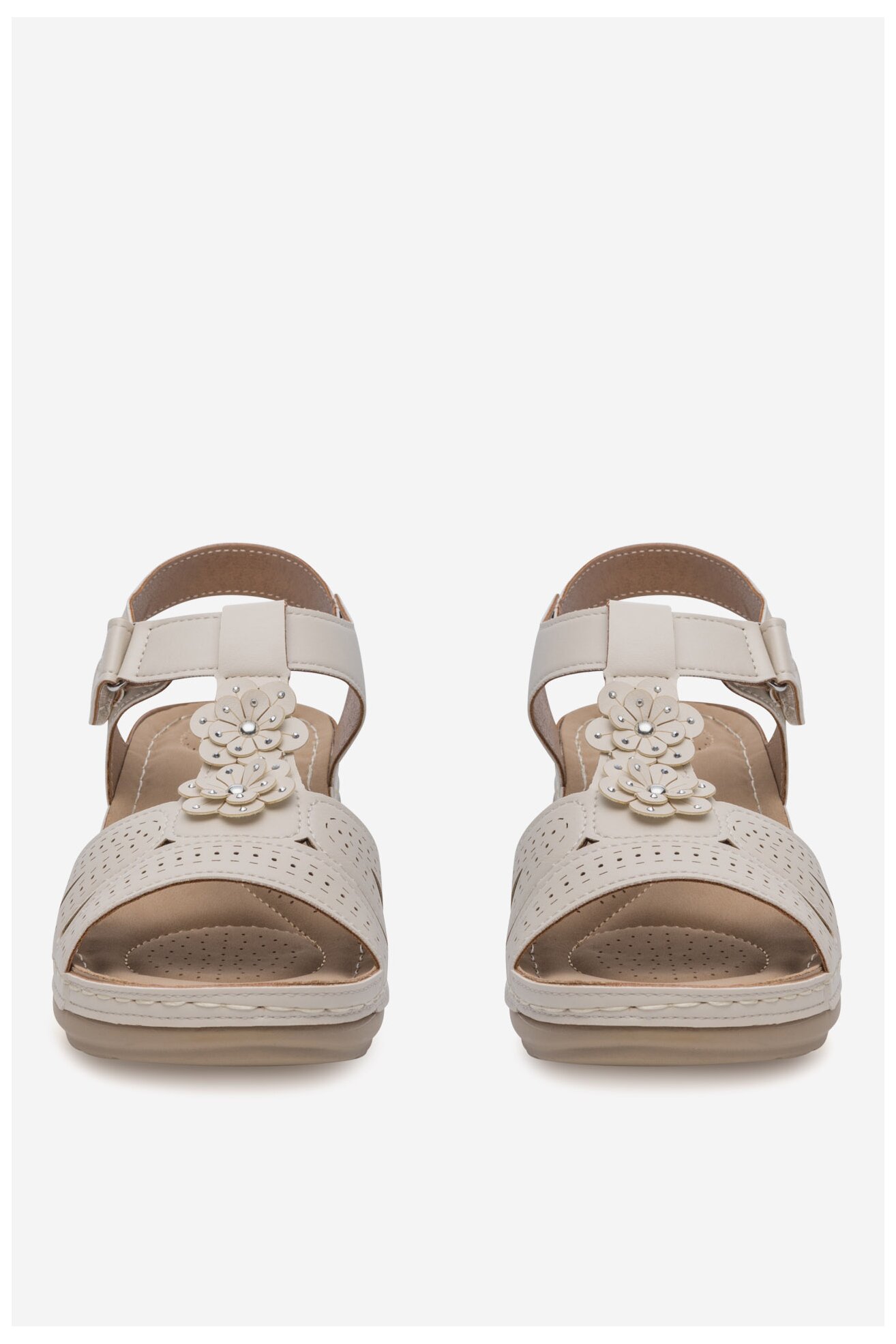 Sandały Clara Barson WYL0510-20 Beżowy