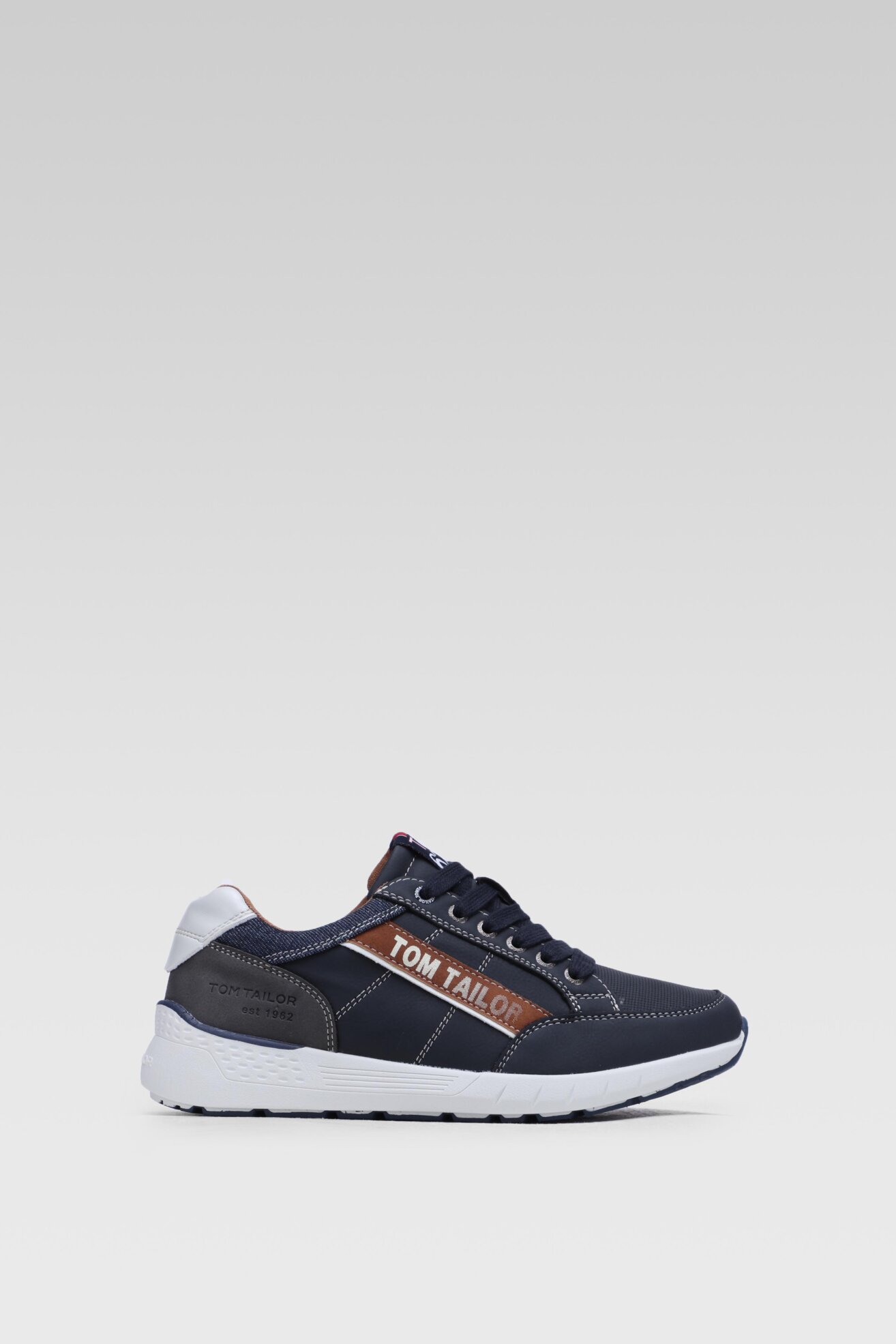 Półbuty Tom Tailor 118240500 Granatowy