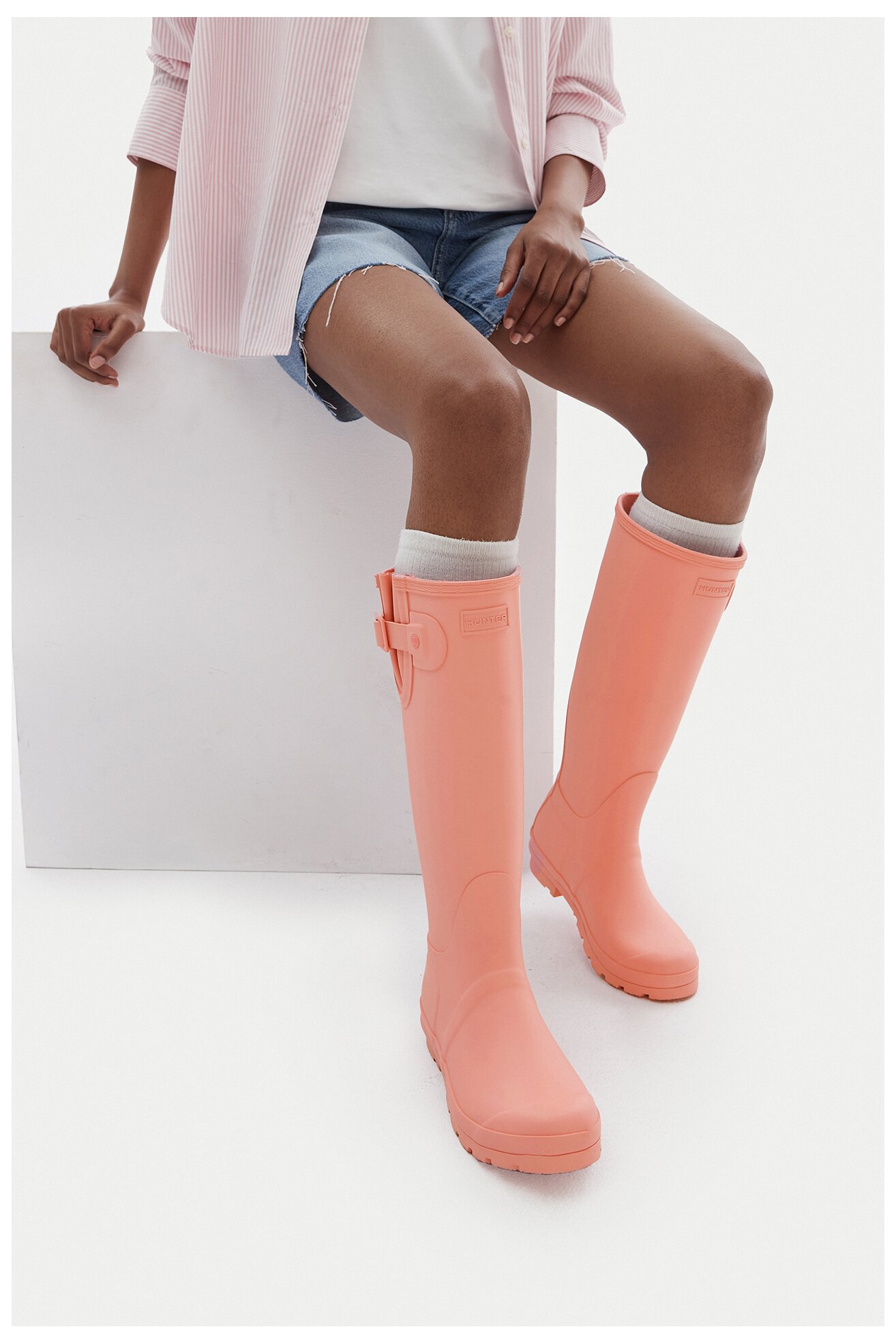 Kalosze HUNTER CEO-SJY-T Różowy