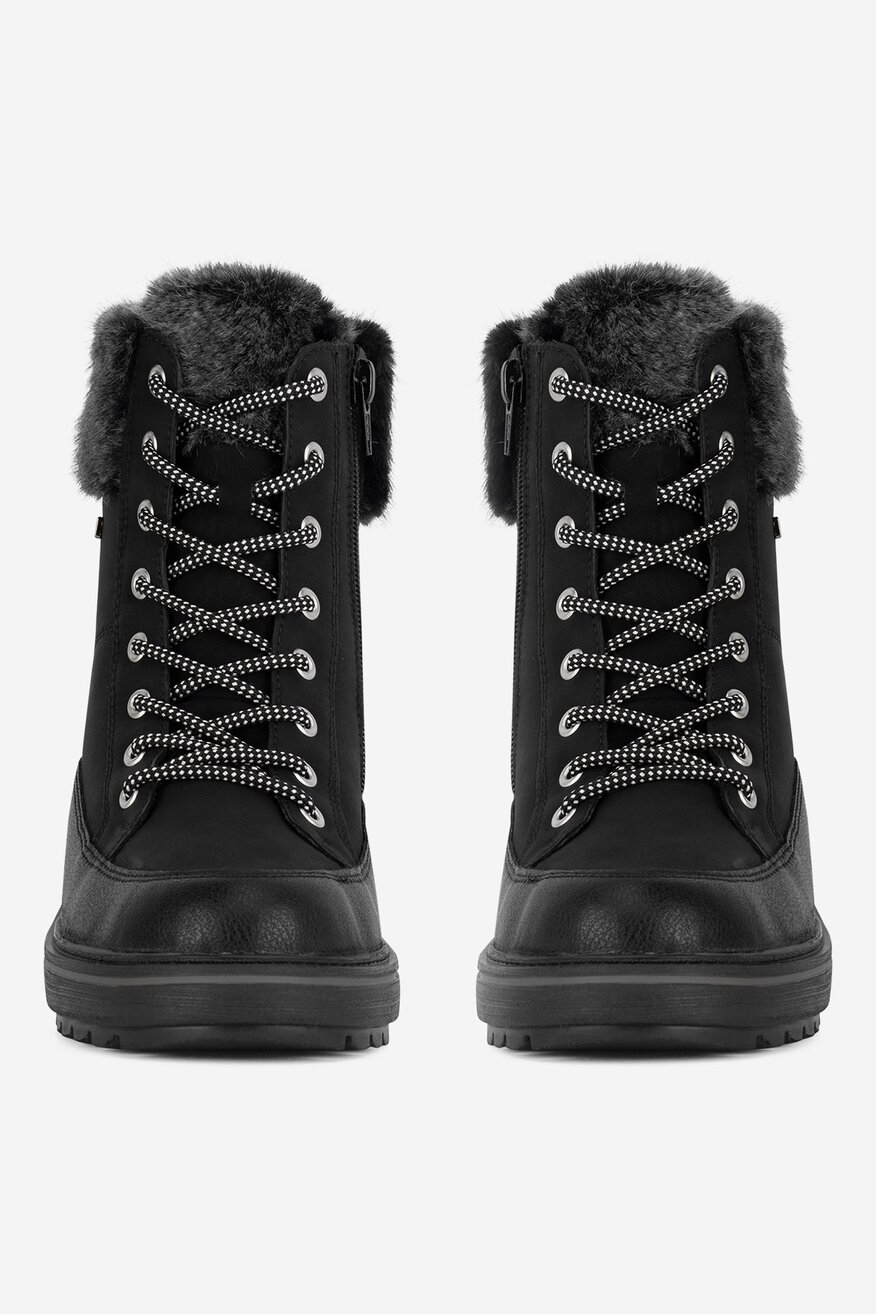 Remonte - Trzewiki skórzane ocieplane - 2230068910692